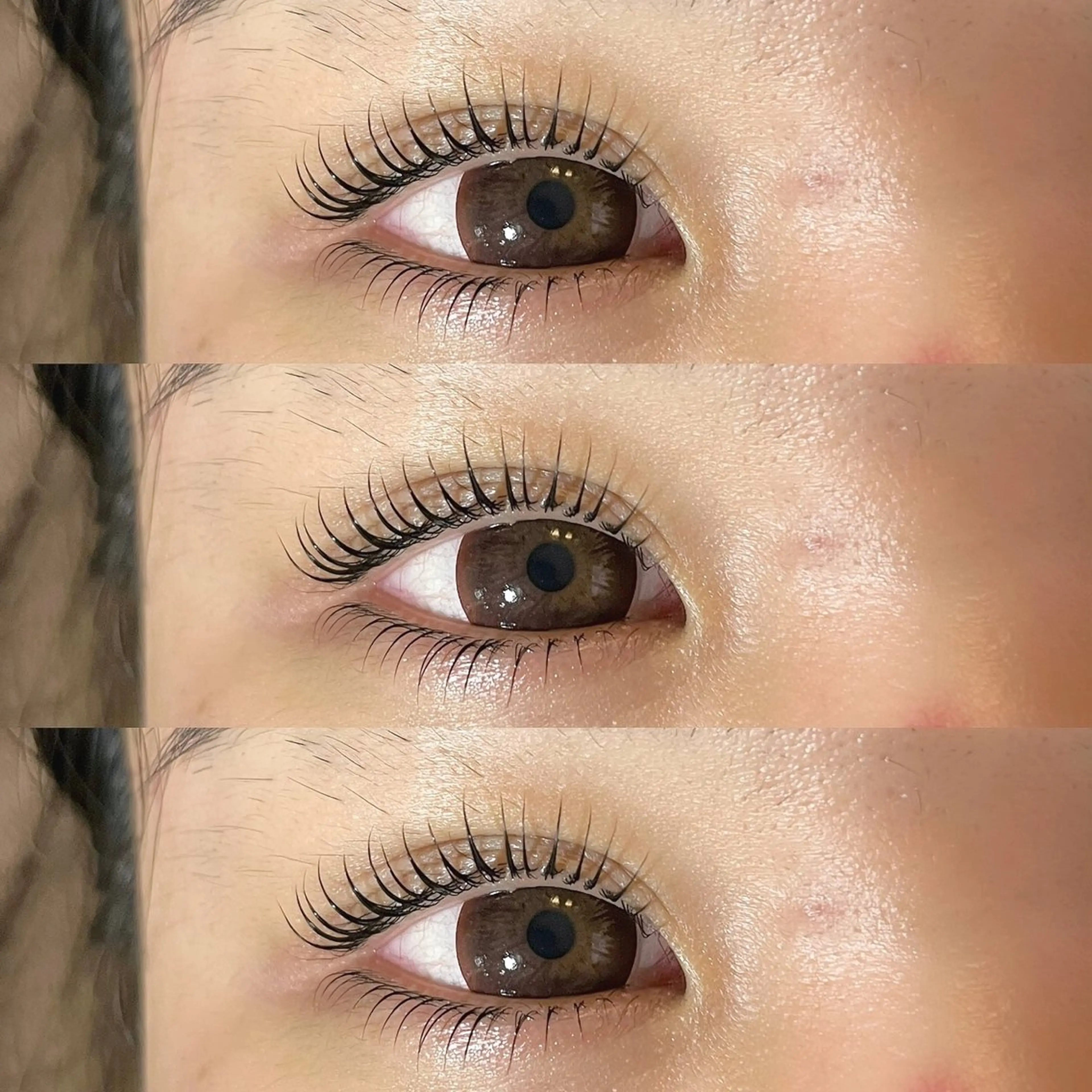 ❤︎韓国風束感まつ毛❤︎まつ毛パーマ上下！パリジェンヌからナチュラルまで♪の写真