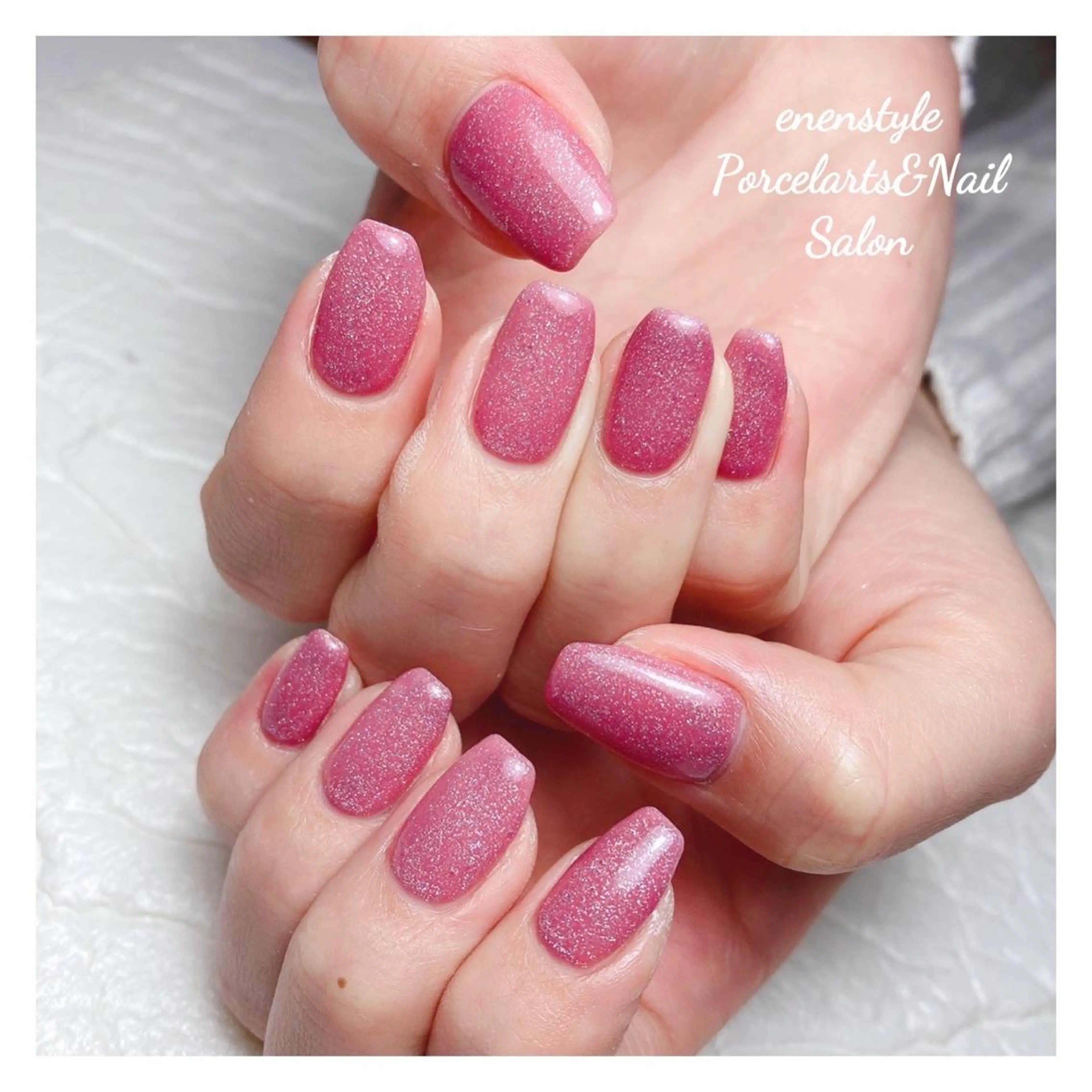 ミディアム ネイル 👑enen style👑のネイルデザイン