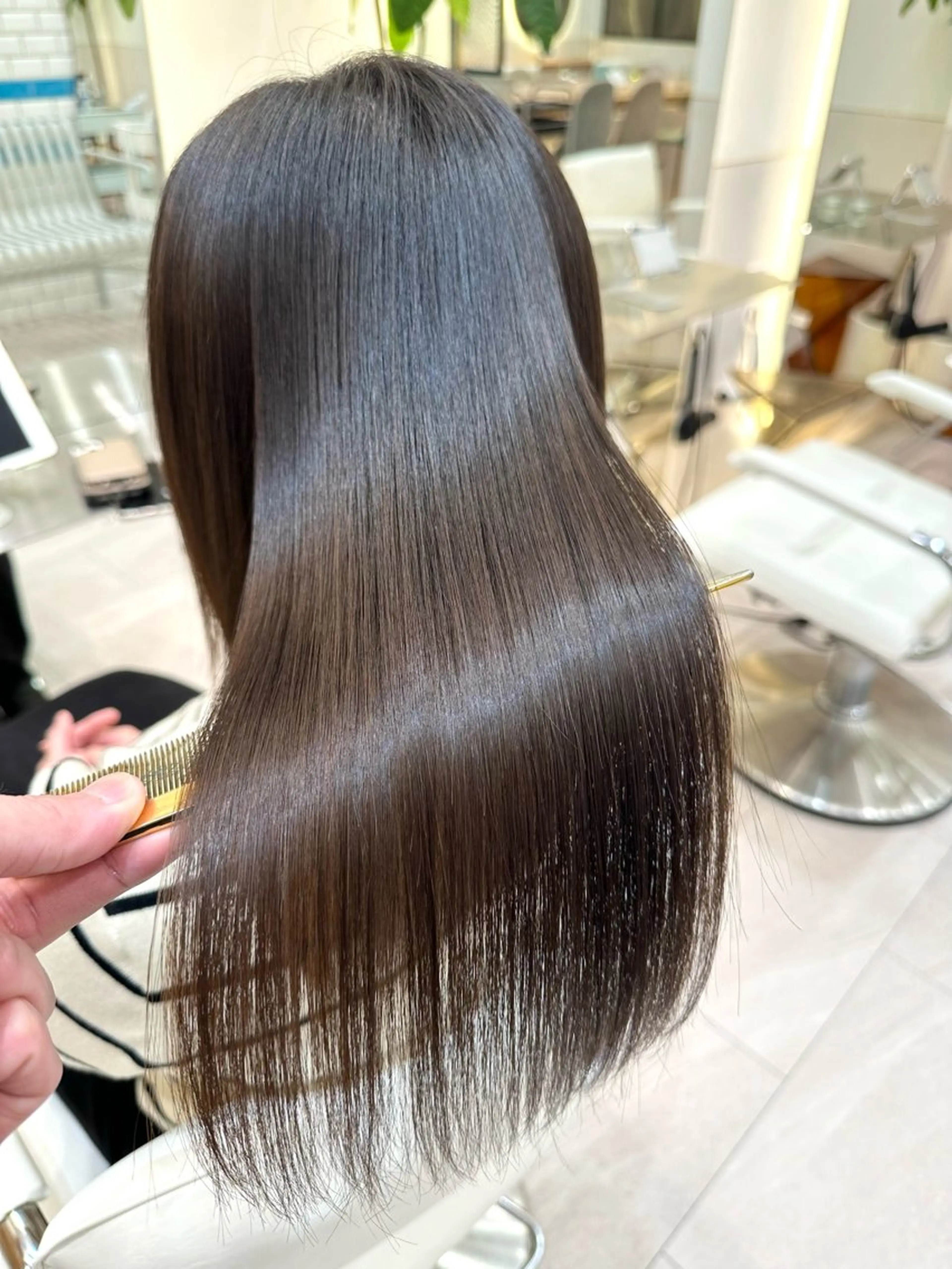 ロング カラー カット トリートメント 新宿/髪質改善/ボブ 韓国レイヤー大重聖斗のヘアスタイル