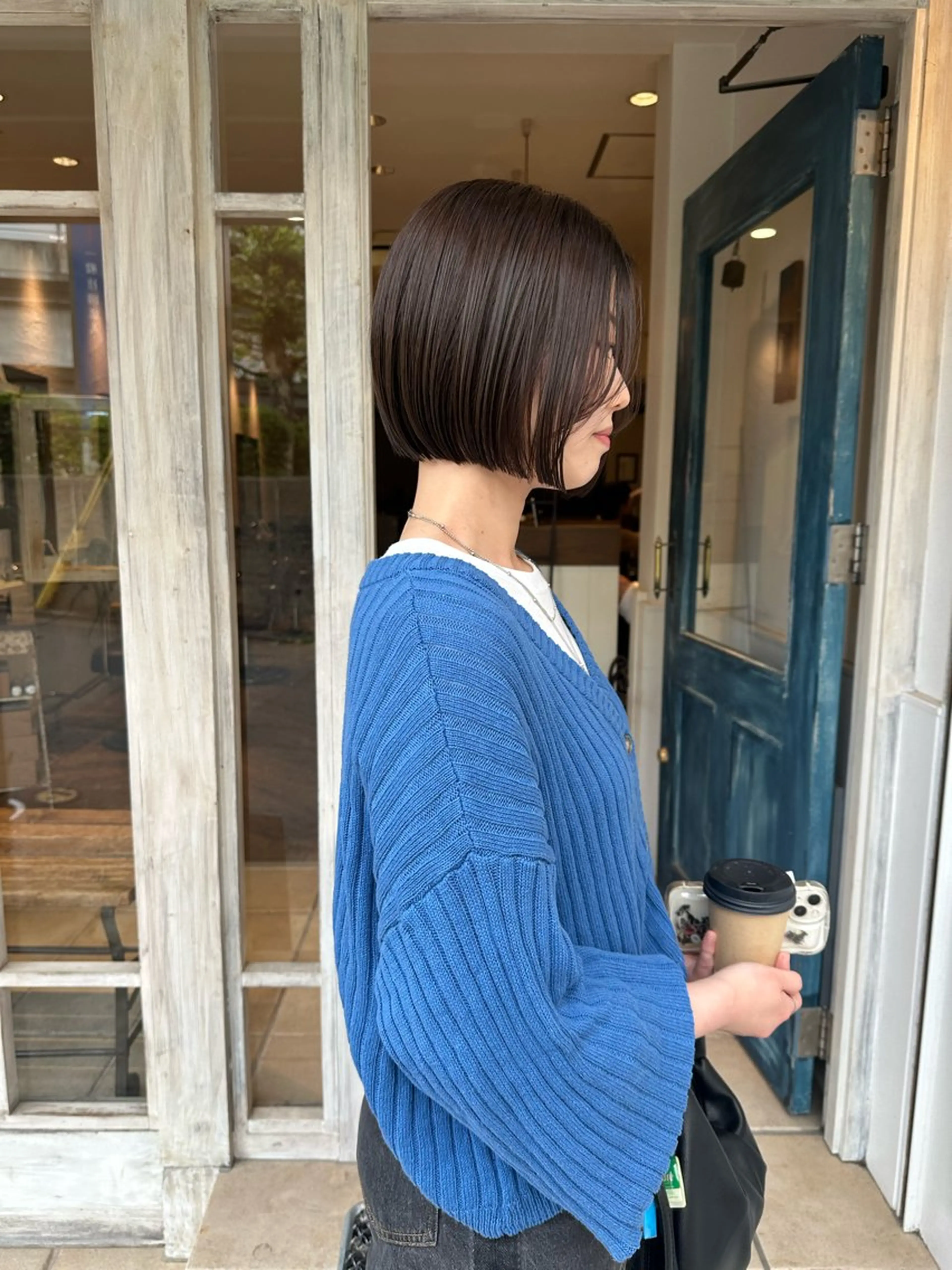 ショート ボブ カット トリートメント Manaka🟤 今泉　Musiiikのヘアスタイル