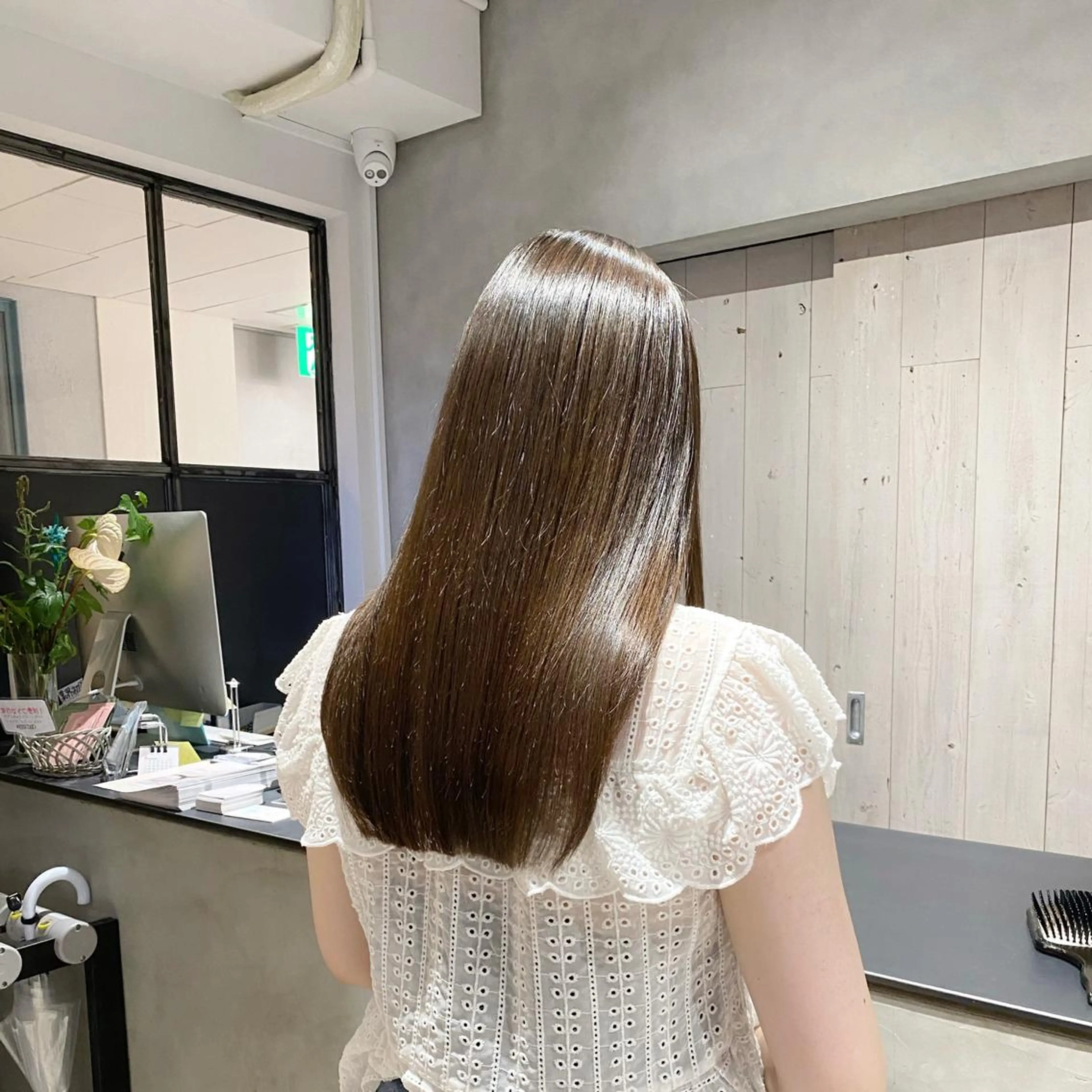 セミロング 縮毛矯正 ✨日本1の艶髪✨ 佐藤 翔太のヘアスタイル