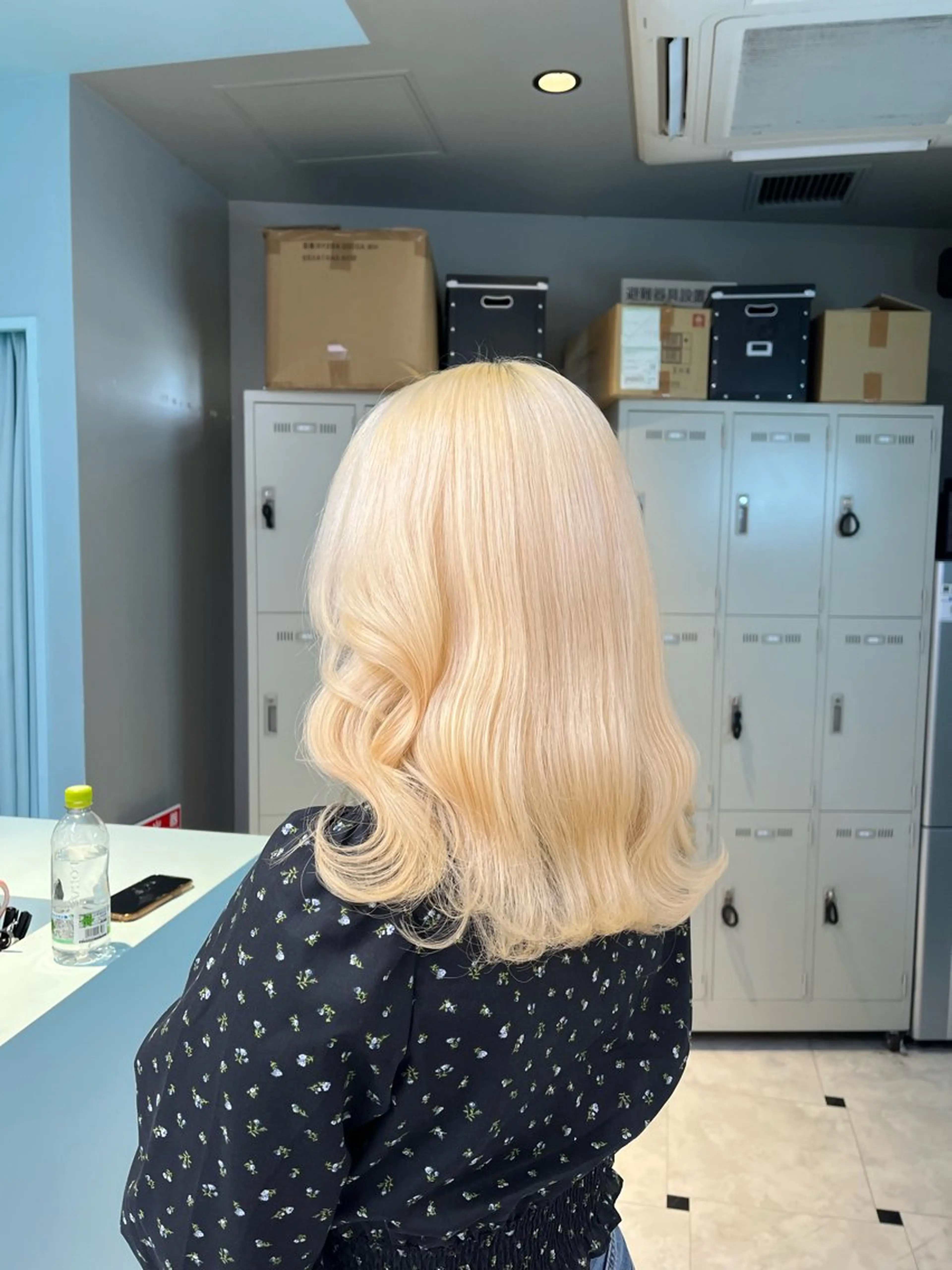 ミディアム カラー ヘアカラー トリートメント ブリーチカラー 🩵MIZUKIのヘアスタイル