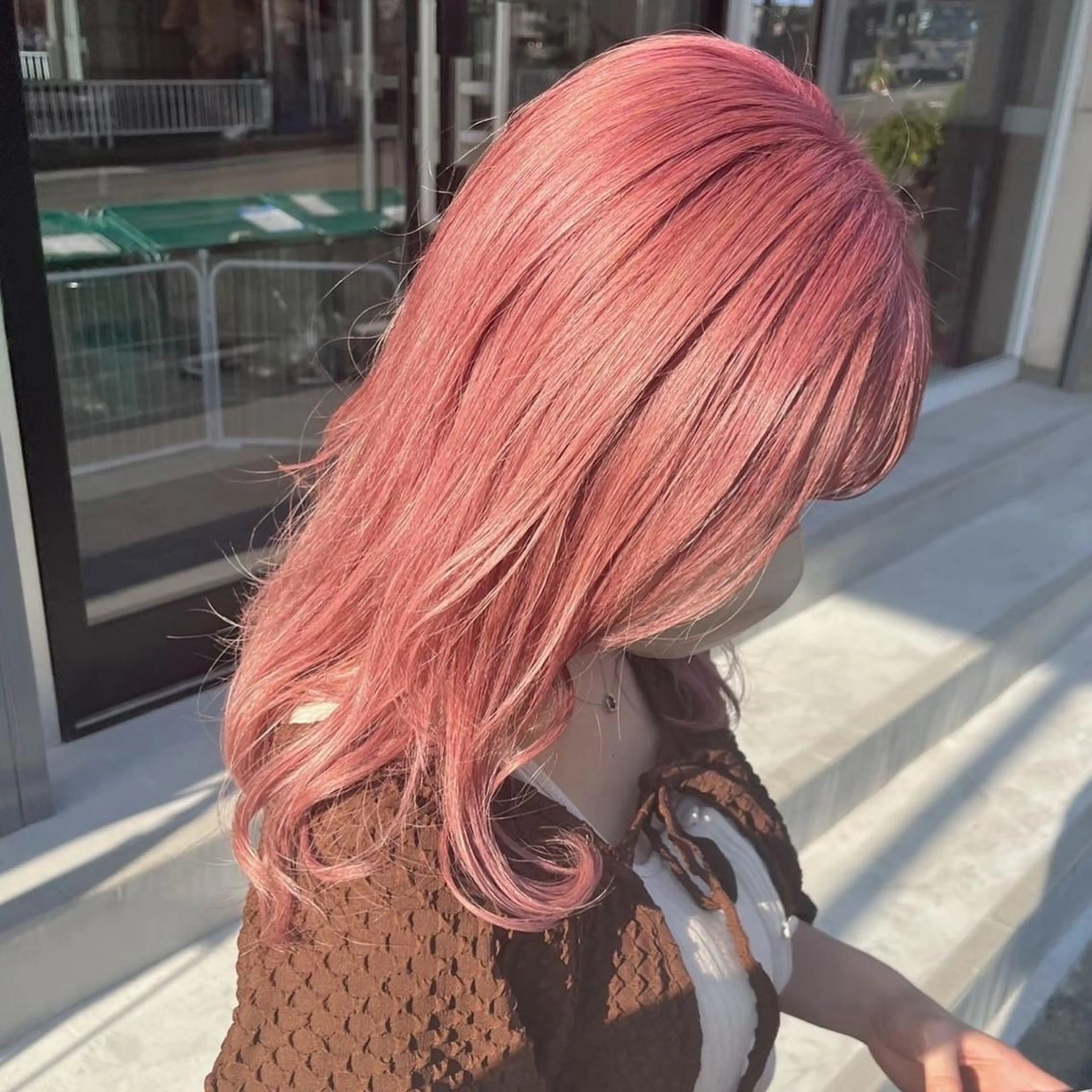 セミロング レイヤー/ハイトーン 🫧‪Erikaのヘアスタイル