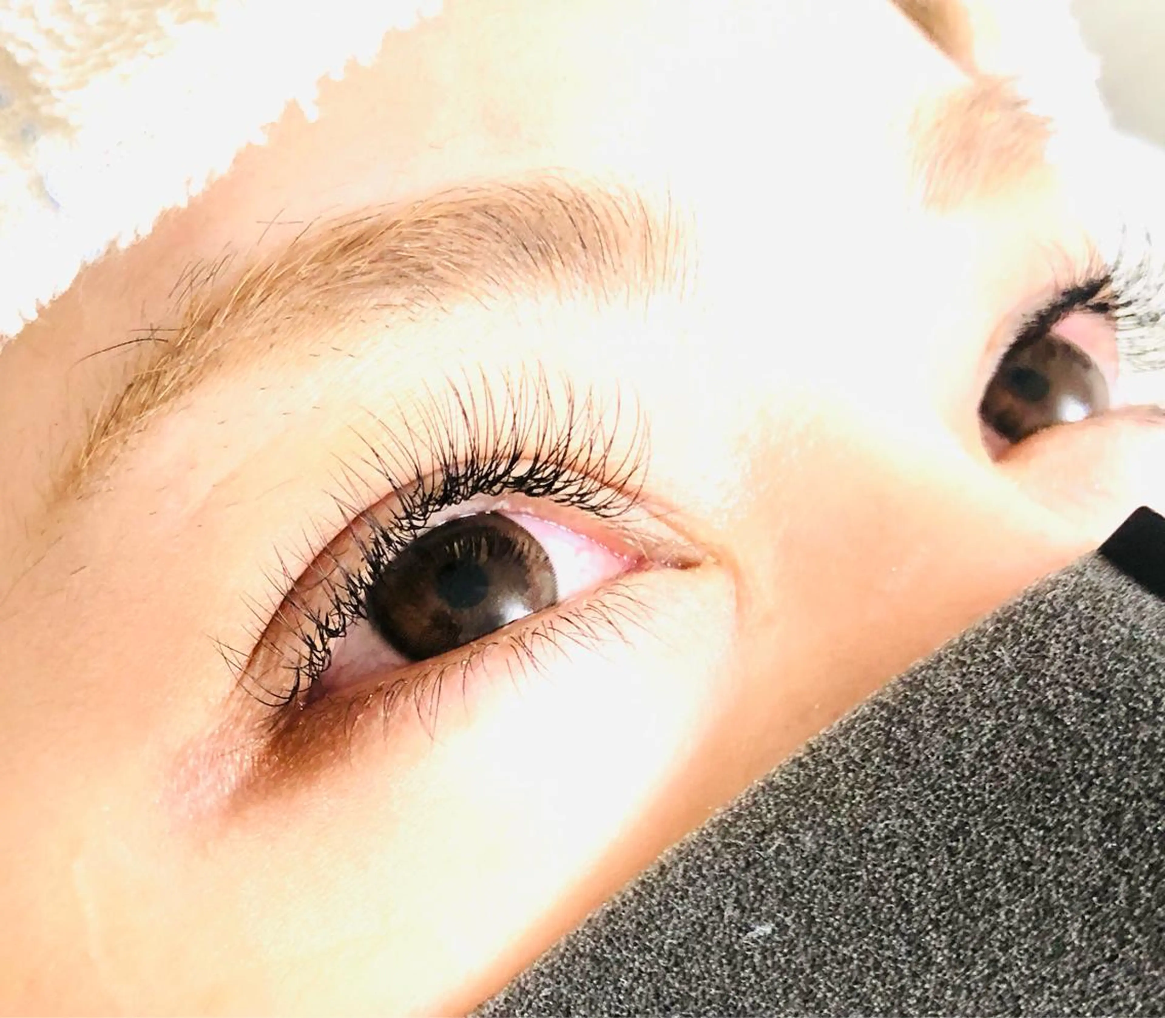 最高級マツエクセーブル120本までの写真