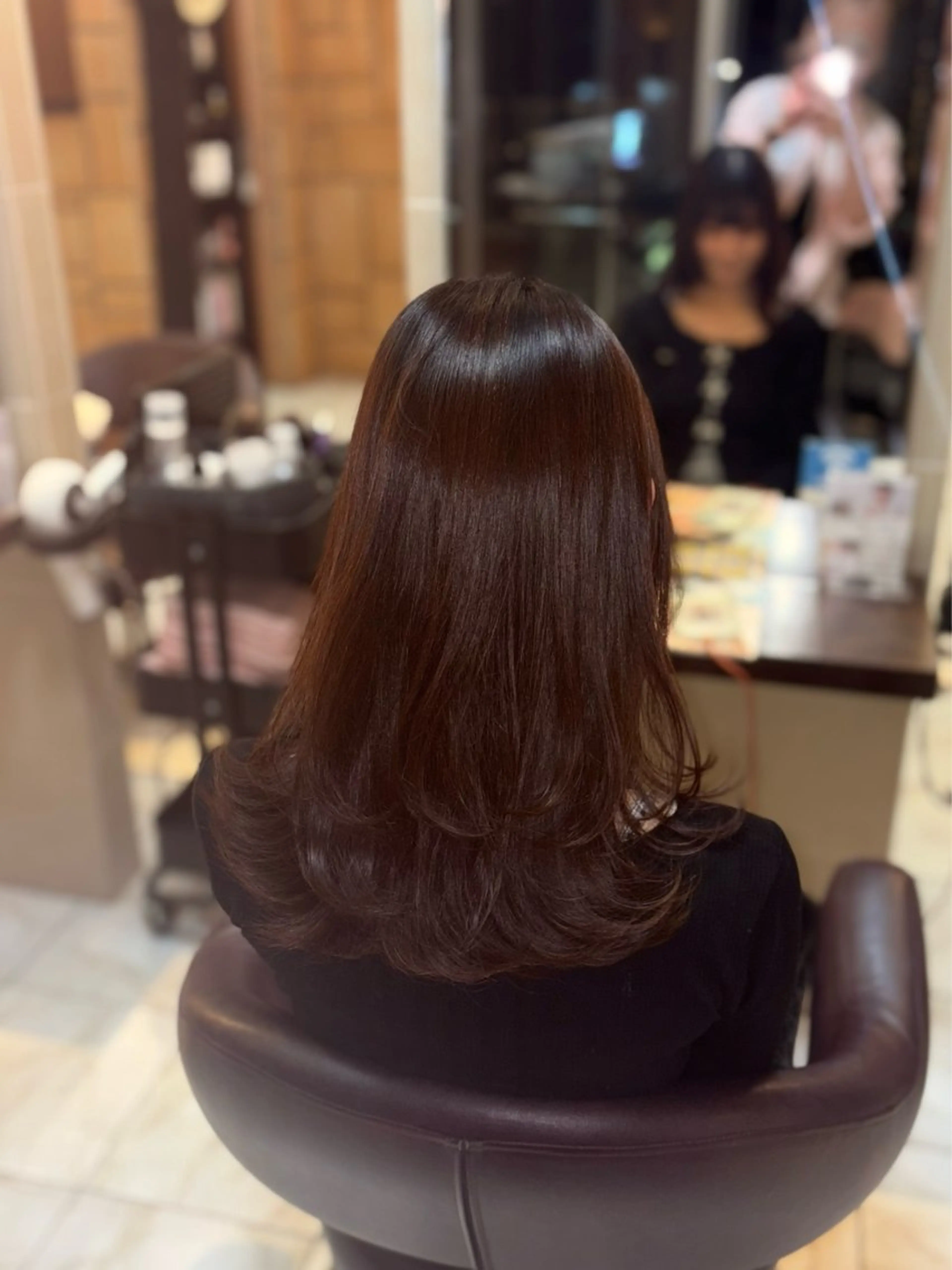 ロング カラー 🎀透明感カラー 🐈ナズナのヘアスタイル