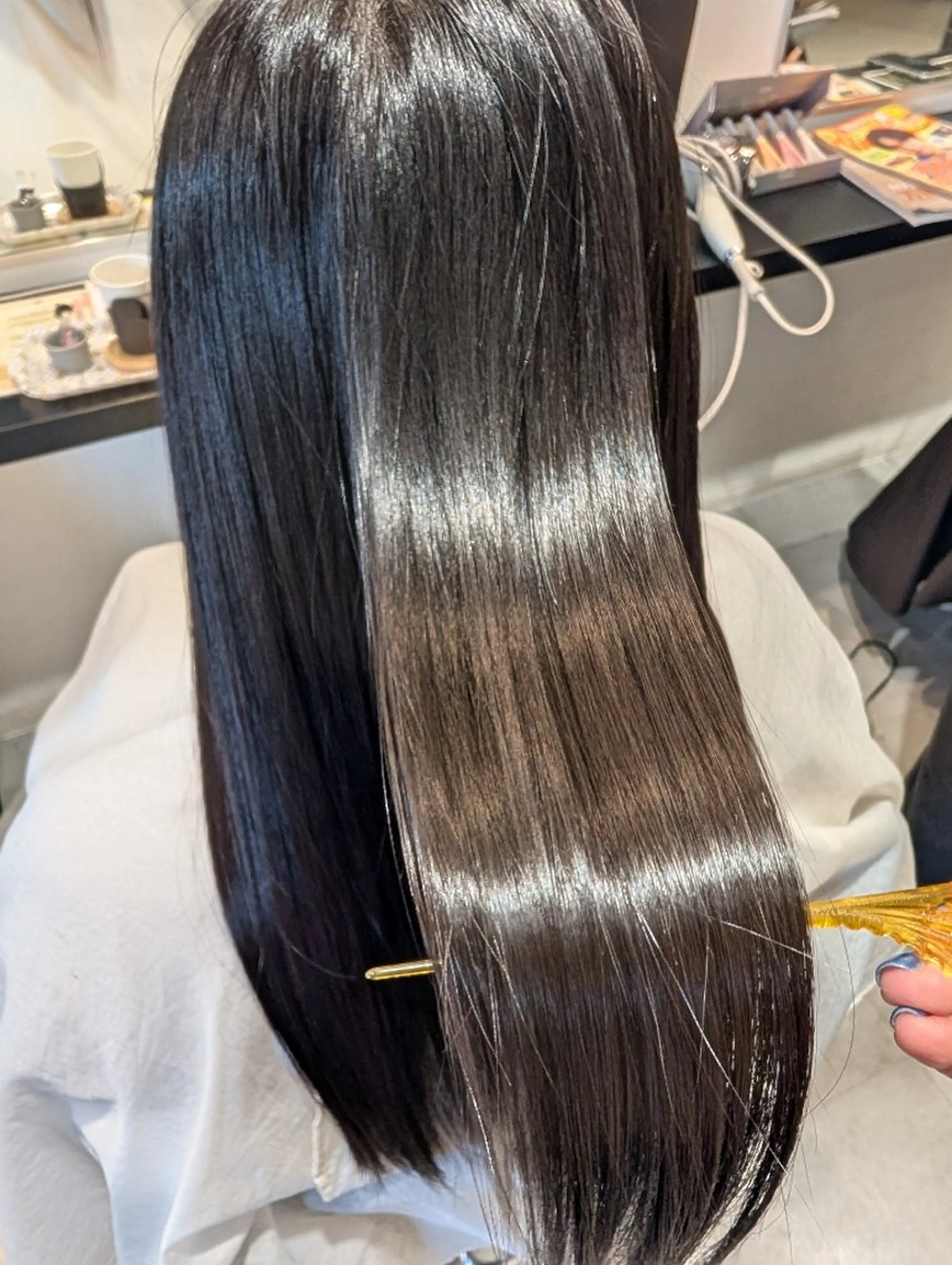 ロング 伸ばしかけ トリートメント 河野日南/メンズ全般 /ヘアケア/髪質改善のヘアスタイル