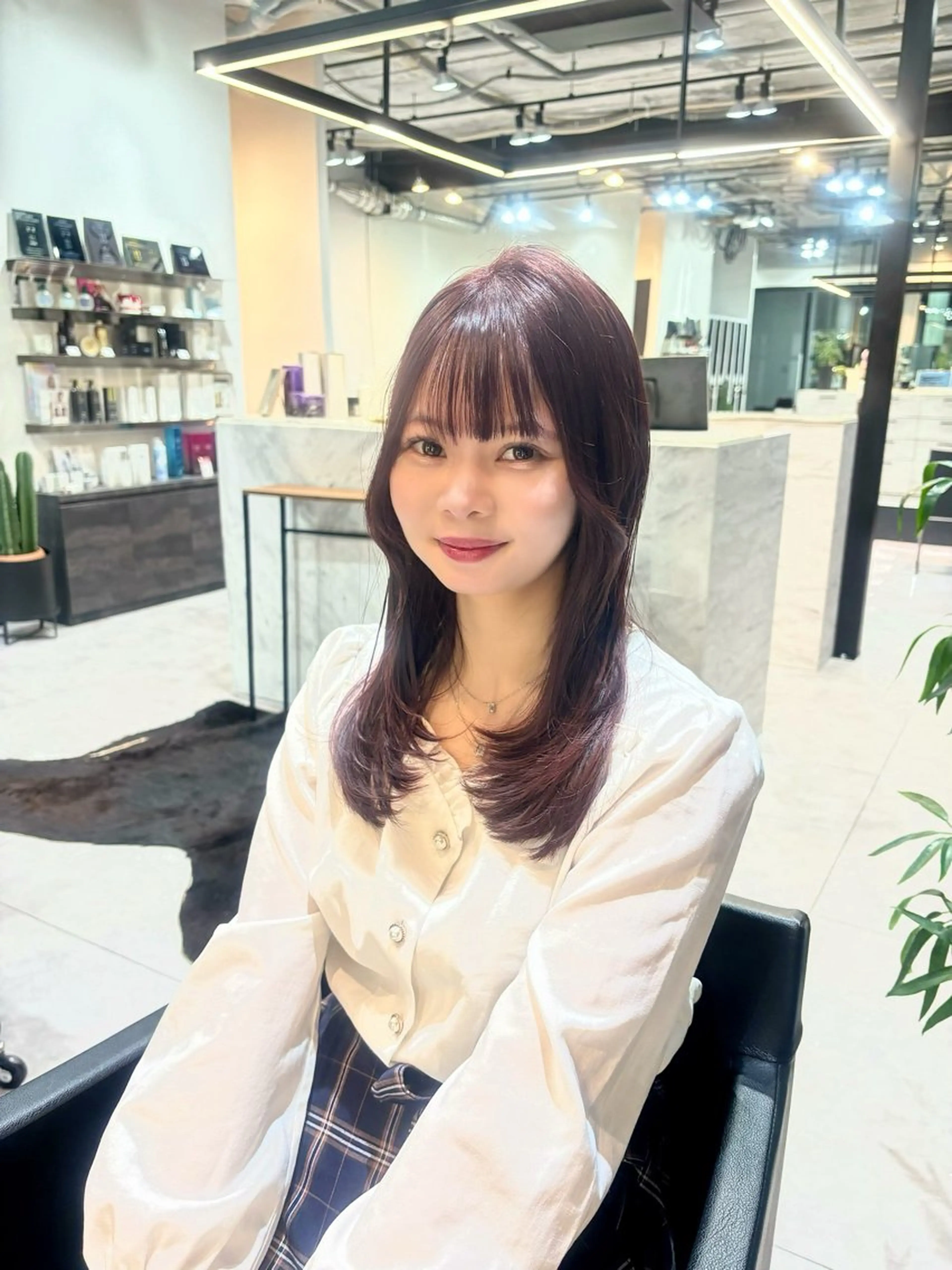ロング 小田 桜のヘアスタイル