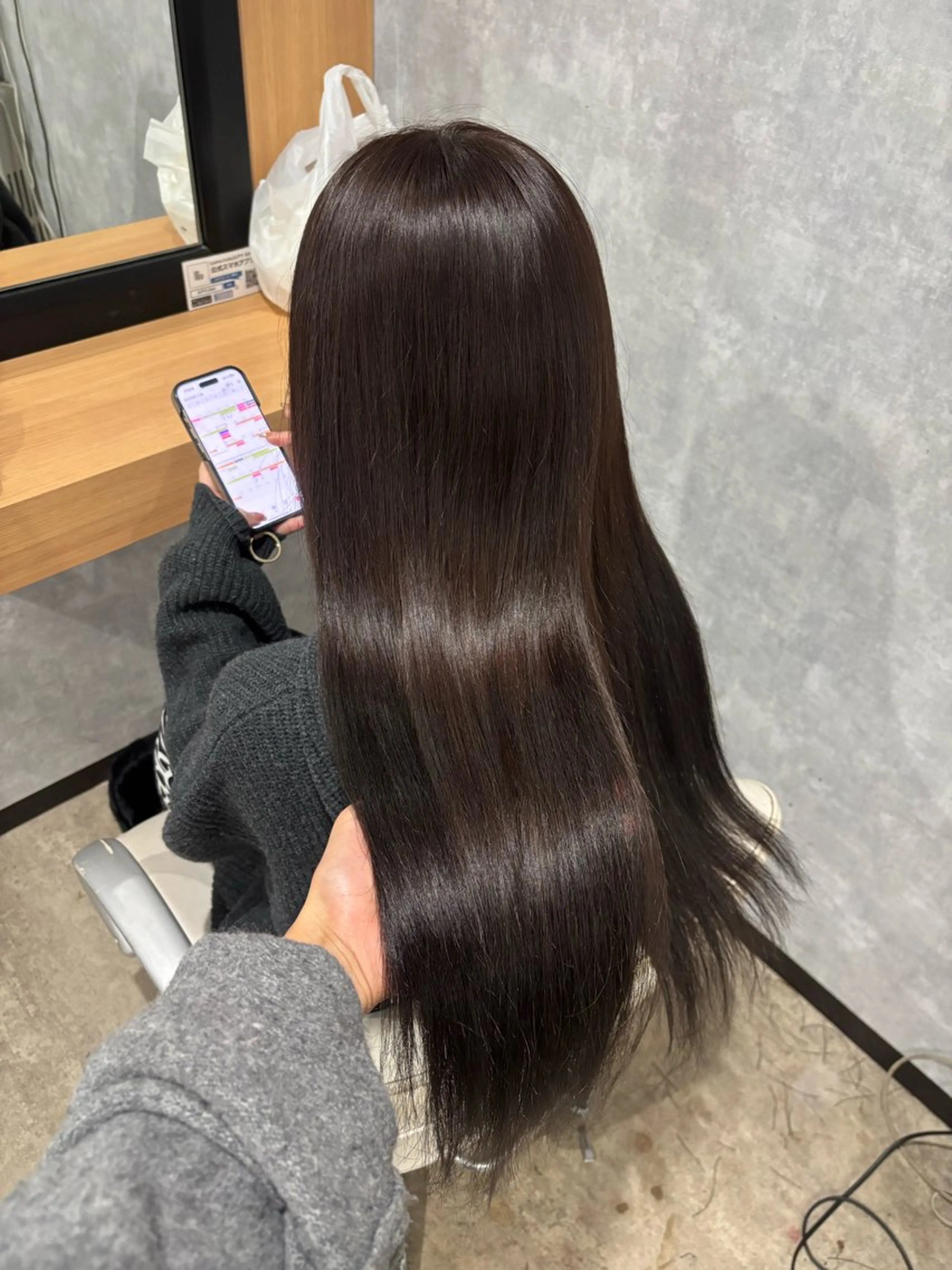 ロング カラー エクステ 🌐NATSUMI 🌐【寒色カラー】のヘアスタイル