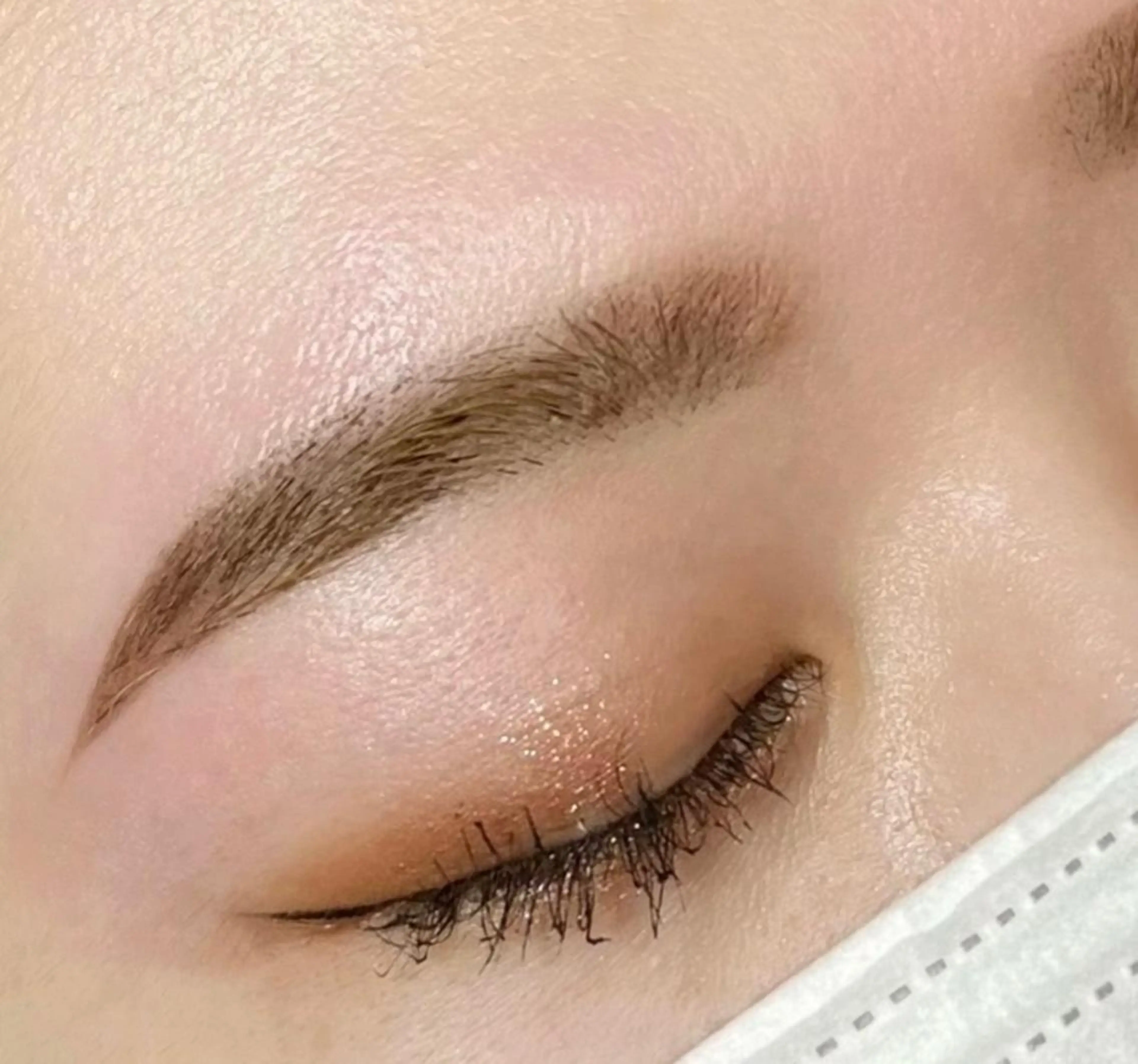 アイブロウ ワックス脱毛 眉カット 武内 はるかのマツエク・マツパデザイン