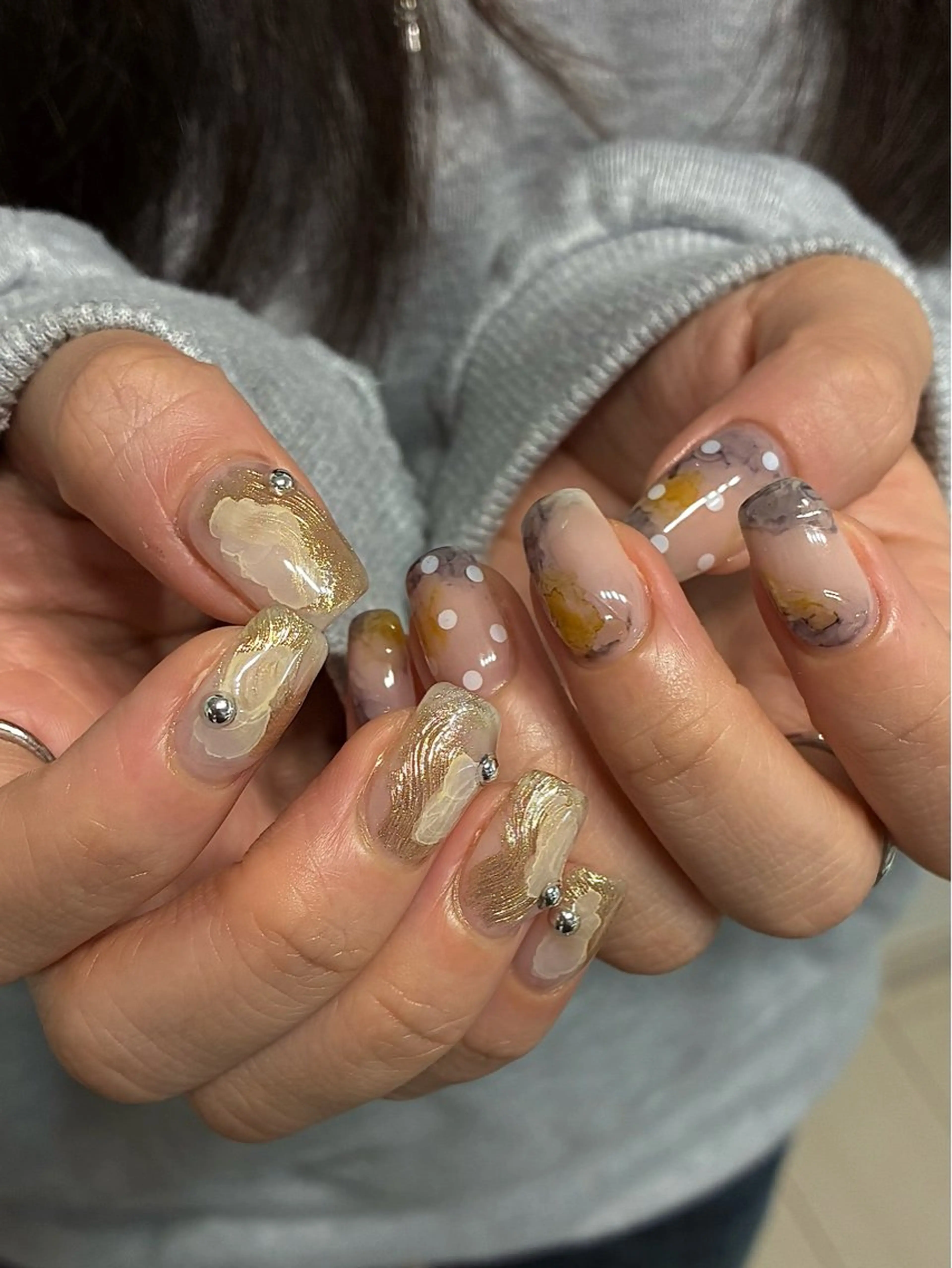 ネイル ハンドネイル nail salon Lipine 新守山のネイルデザイン