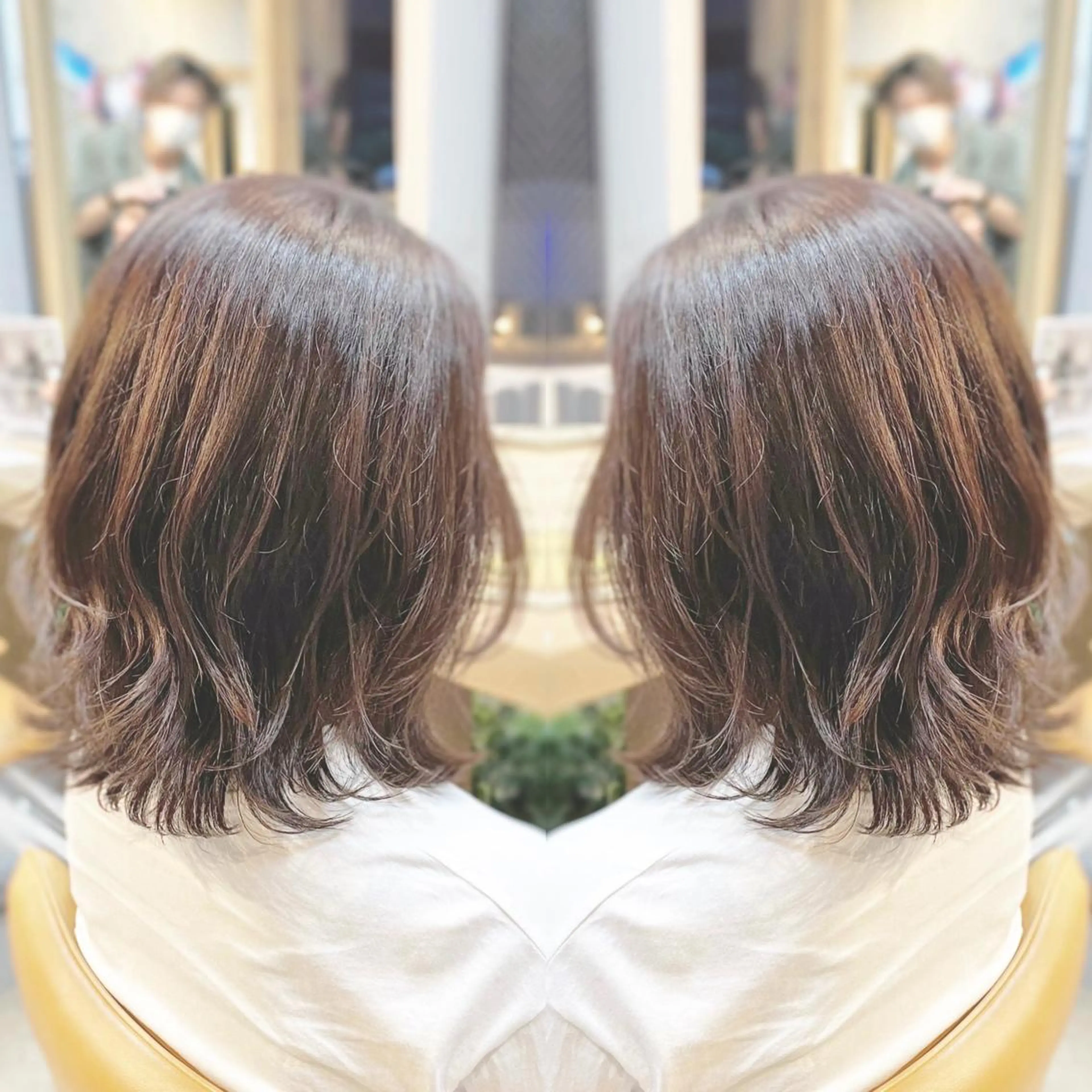 ミディアム カラー 🦋韓国系指名No1 店長/圓山 祐也🦋のヘアスタイル