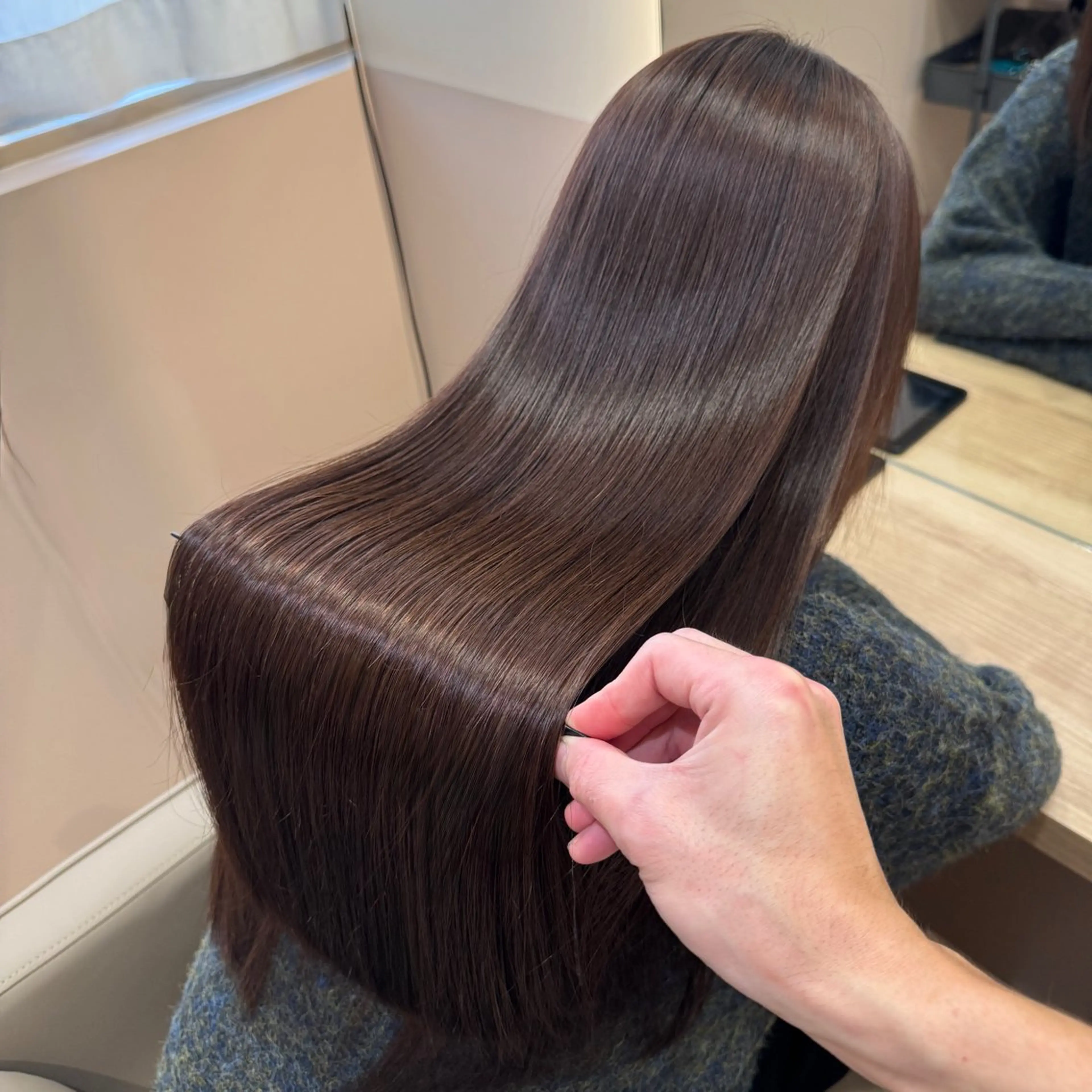 ロング カラー カット トリートメント 🎀レイヤー×透明感 ×髪質改善🎀米田のヘアスタイル