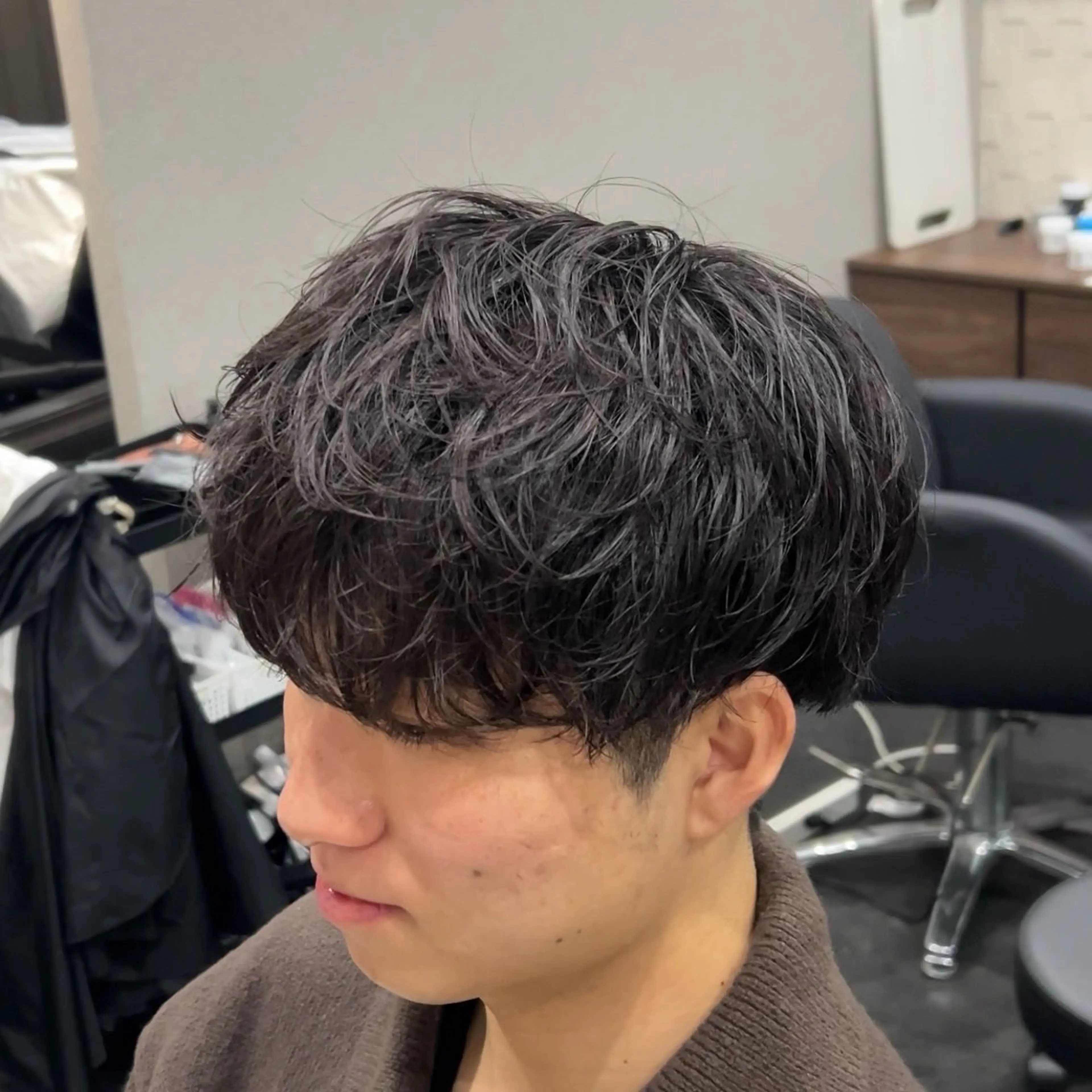 パーマ メンズ メンズパーマ 福井 太暉のヘアスタイル