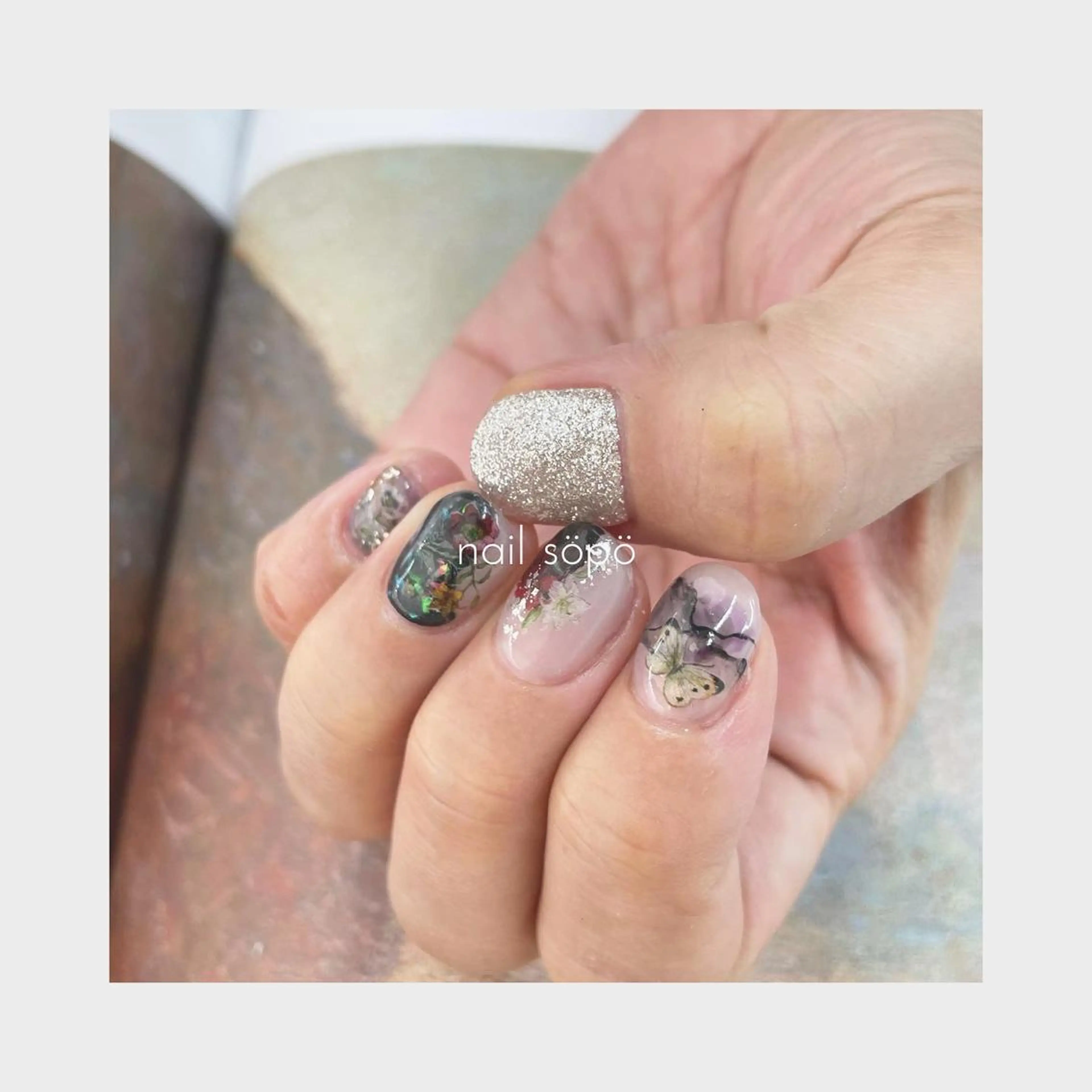 ネイル 自由が丘✳︎奥沢 nail söpöのネイルデザイン