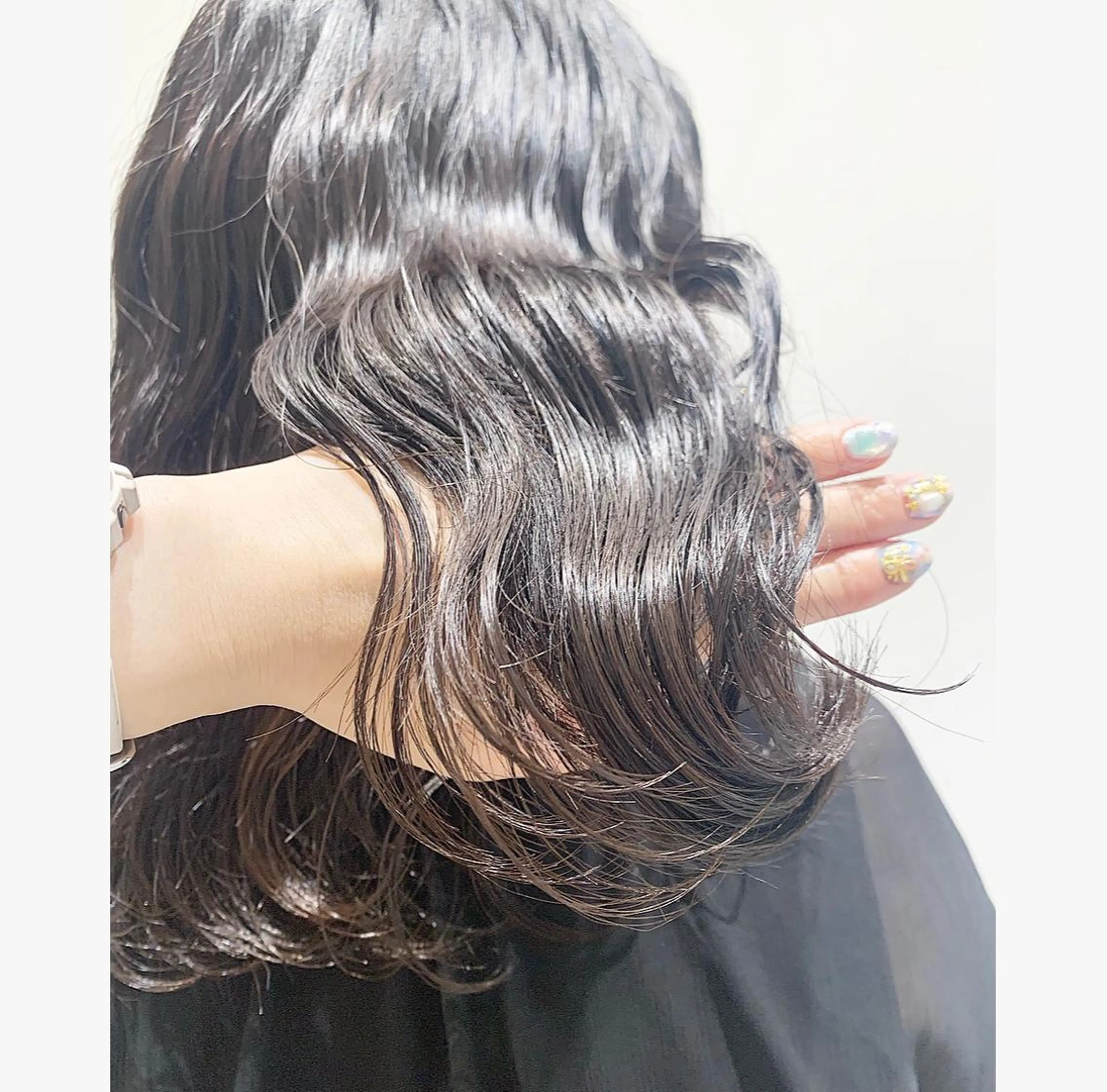 セミロング カット ヘアカラー トリートメント 💙美髪救世主💙 関華蓮のヘアスタイル