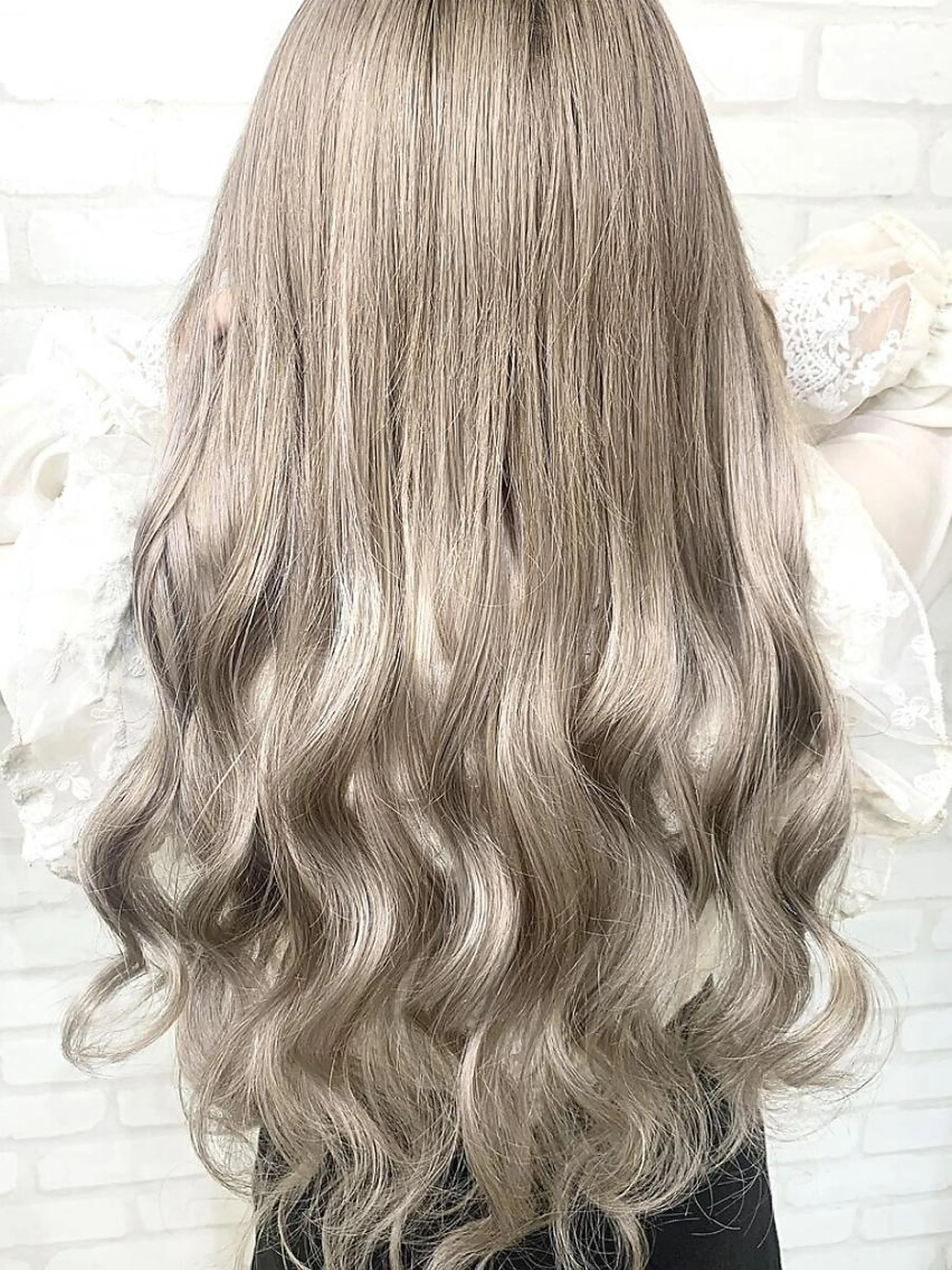 外国人風Wカラー🍼🤎の写真