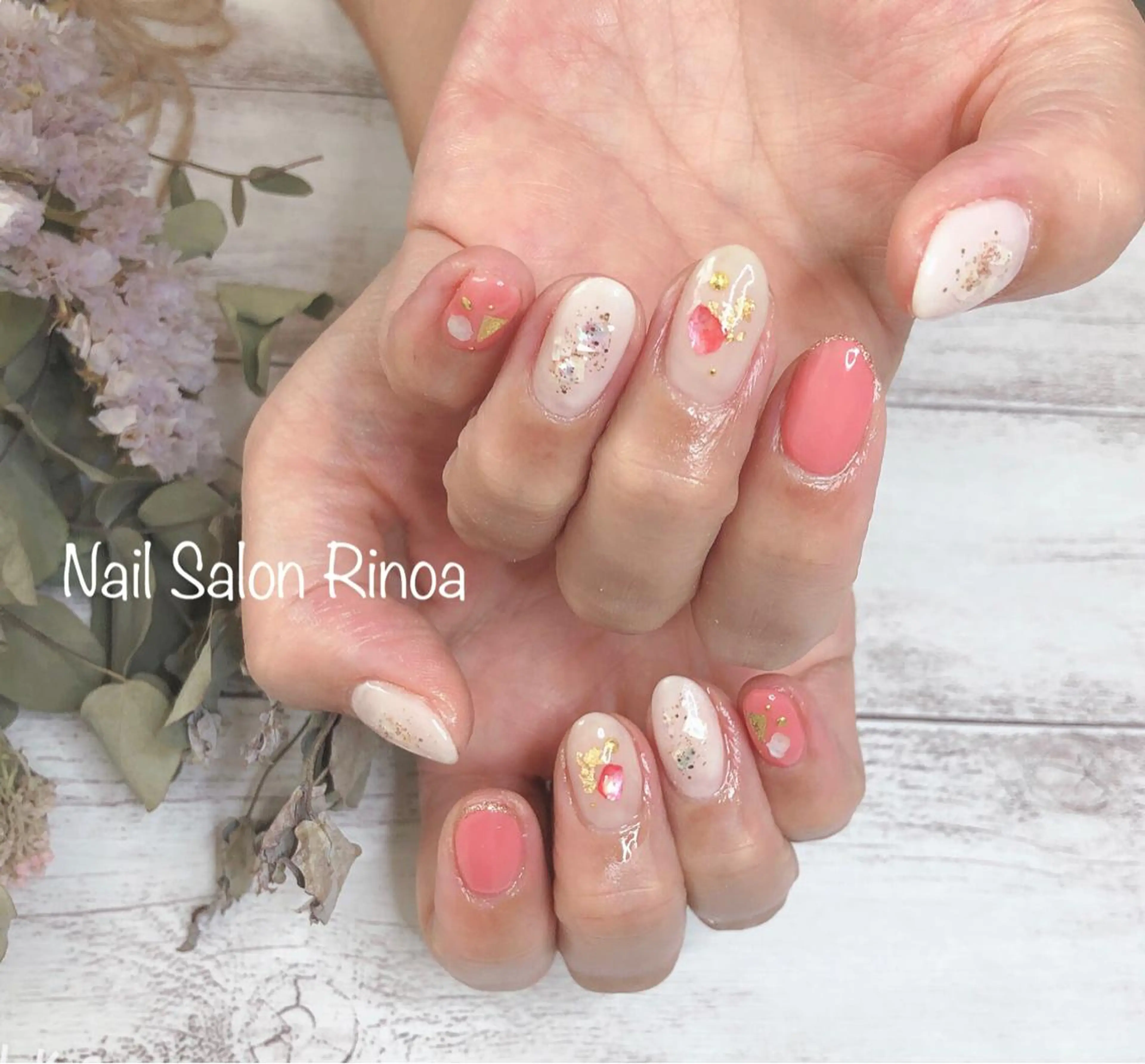 ネイル Nail Salon Rinoaのネイルデザイン