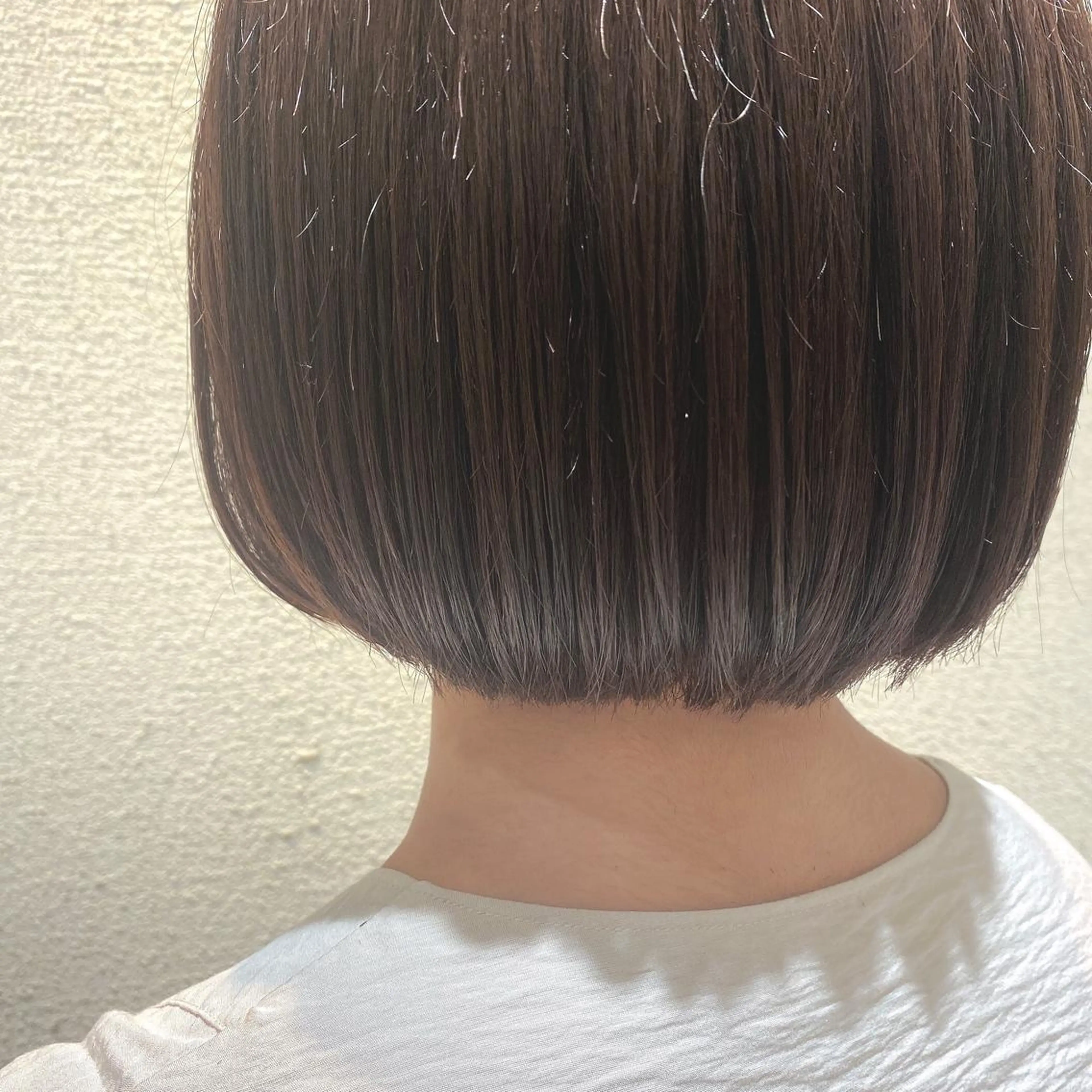ショート ボブ 竹内 優来のヘアスタイル