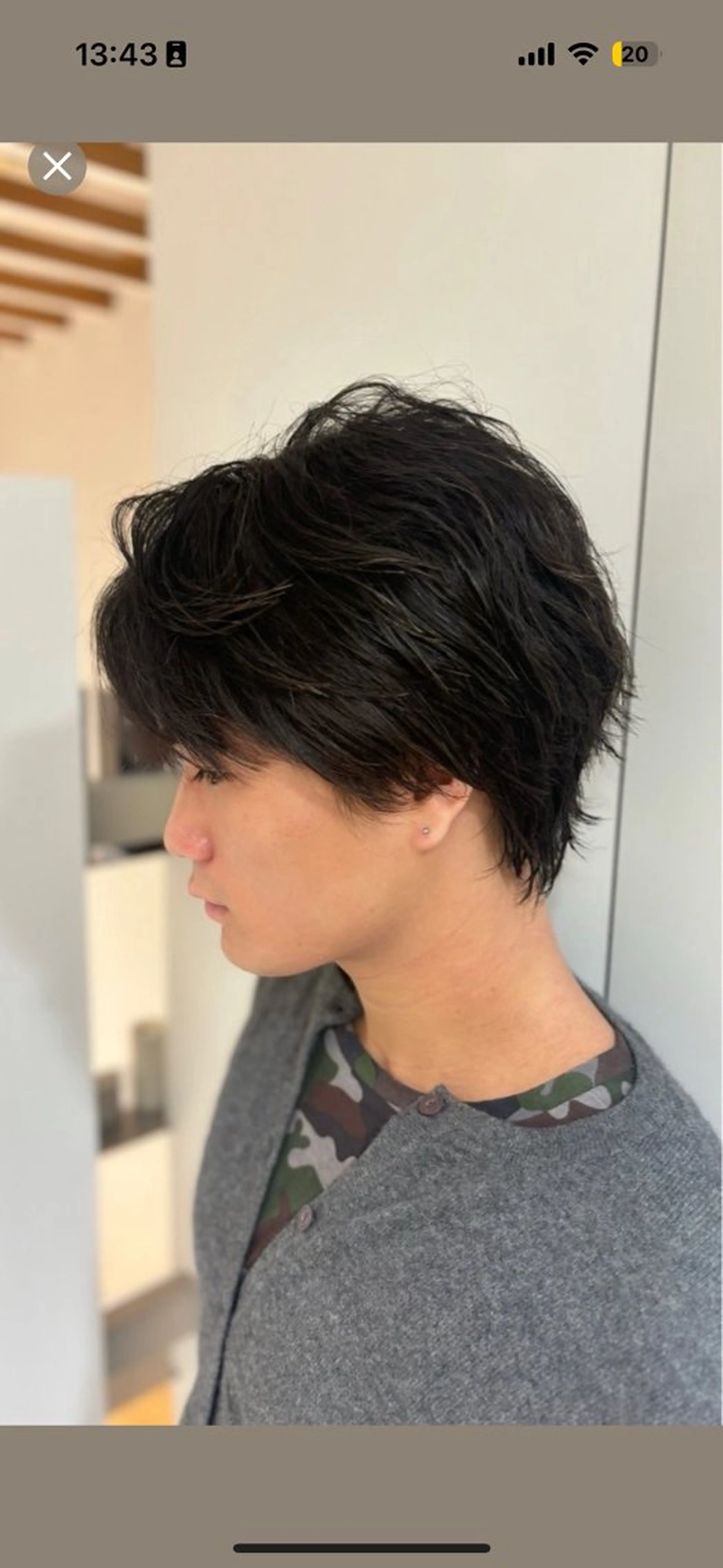 ショート カット 白土 さくらのヘアスタイル