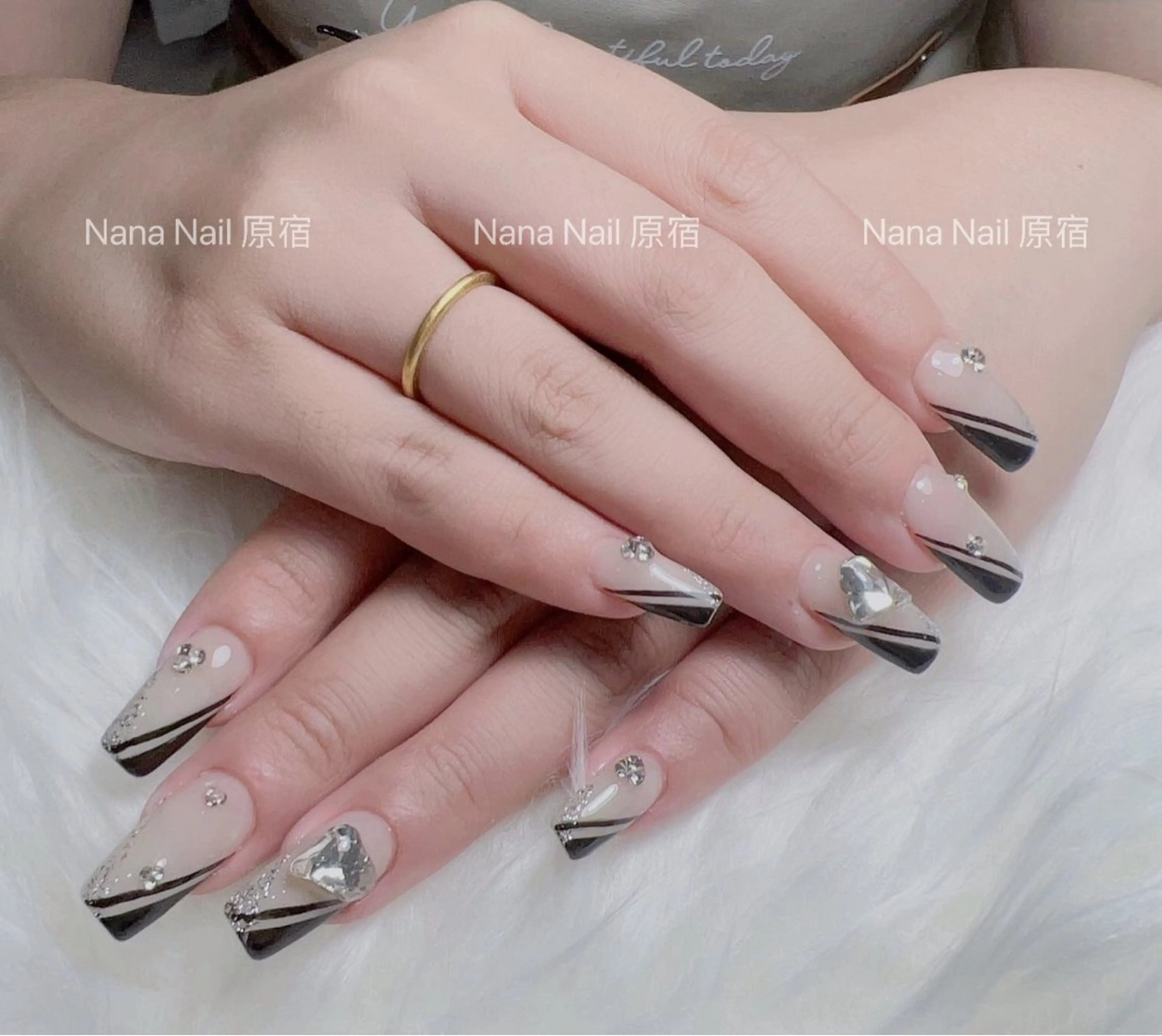 ネイル 持ち込み スカルプネイル ハンドネイル Unicorn Nail原宿表参道のネイルデザイン