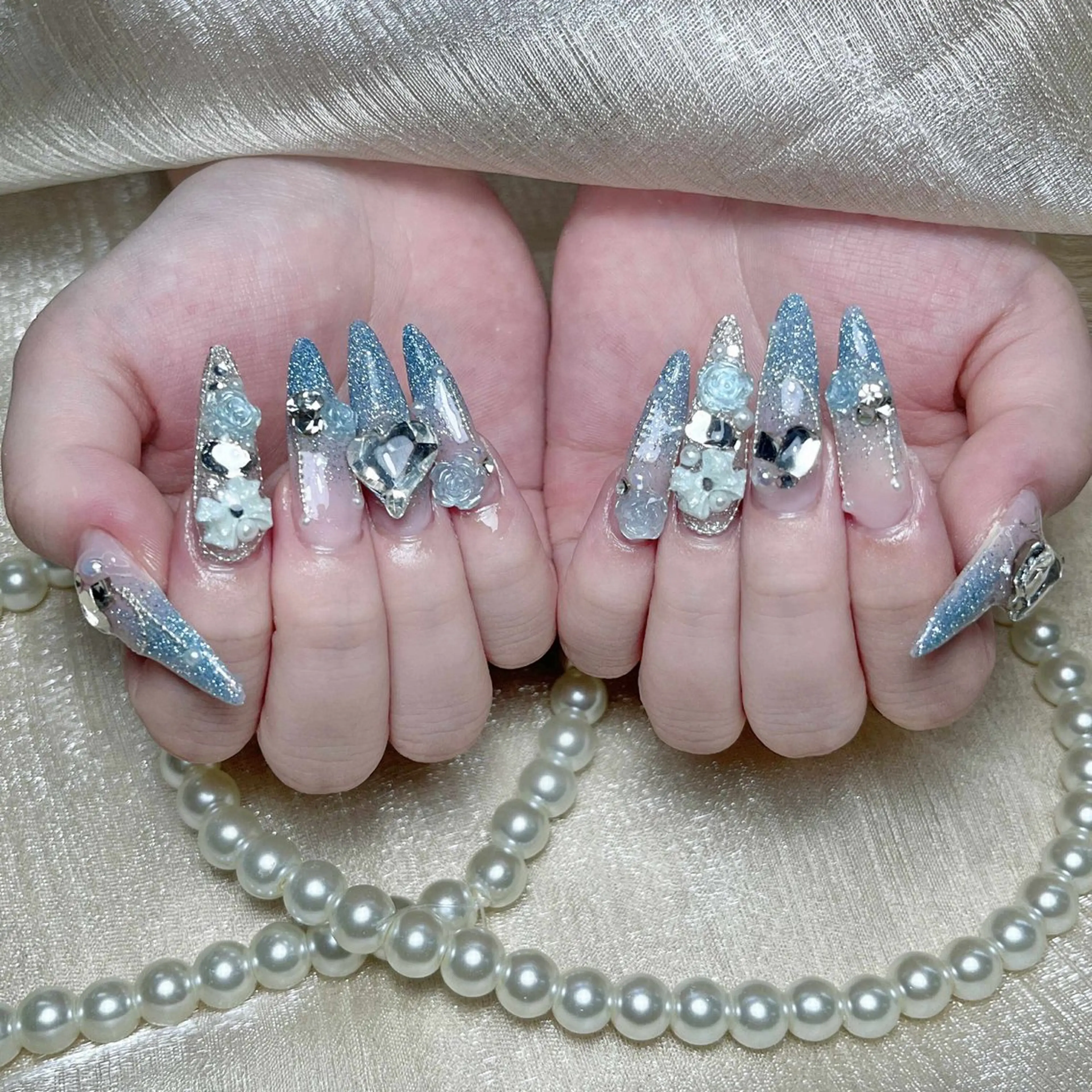 ネイル ハンドネイル ハンドケア Nova Nail Nambaのネイルデザイン