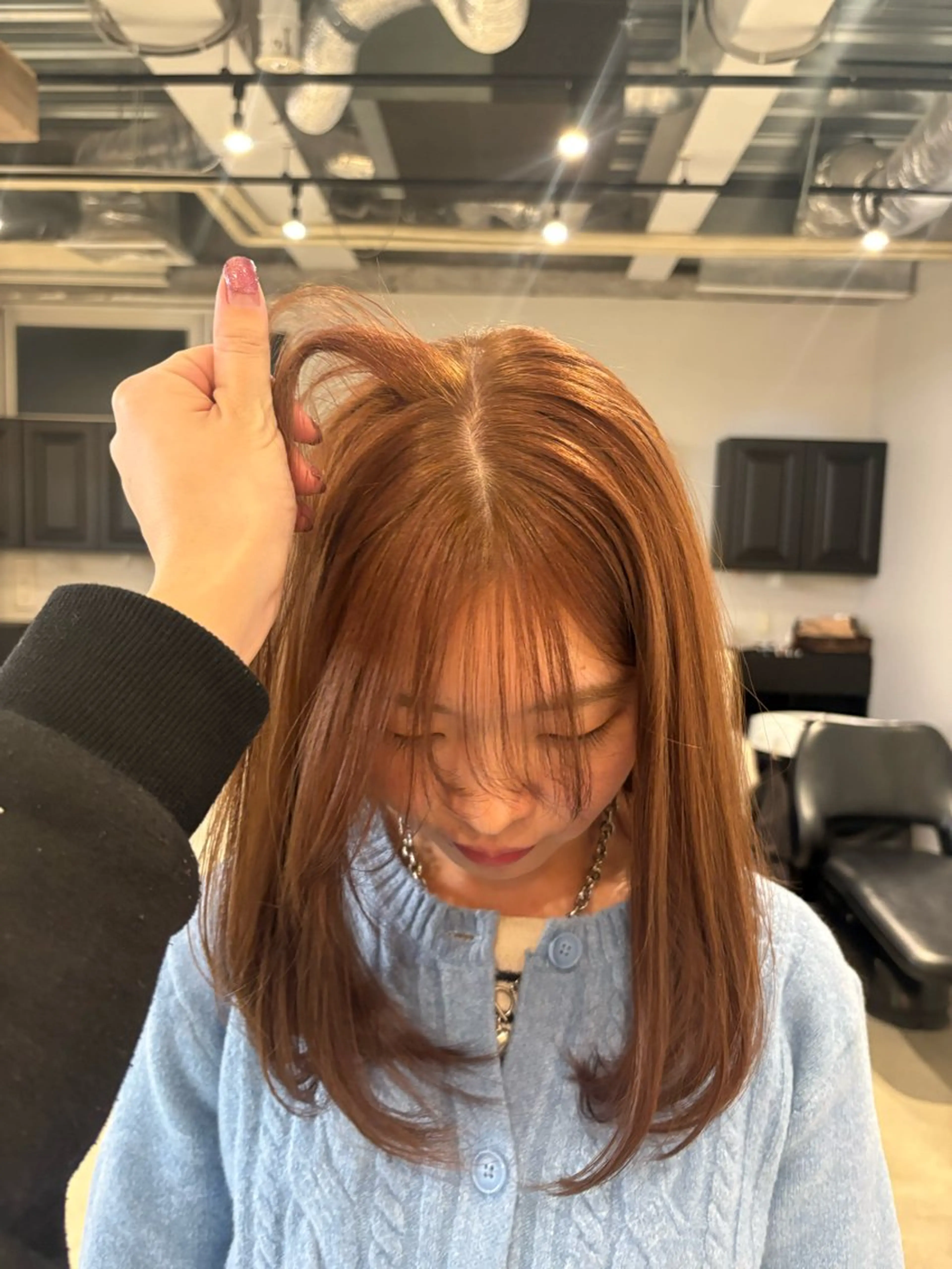 カラー ダブルカラー 🎀RAMU🎀 暖色カラー/透明感のヘアスタイル
