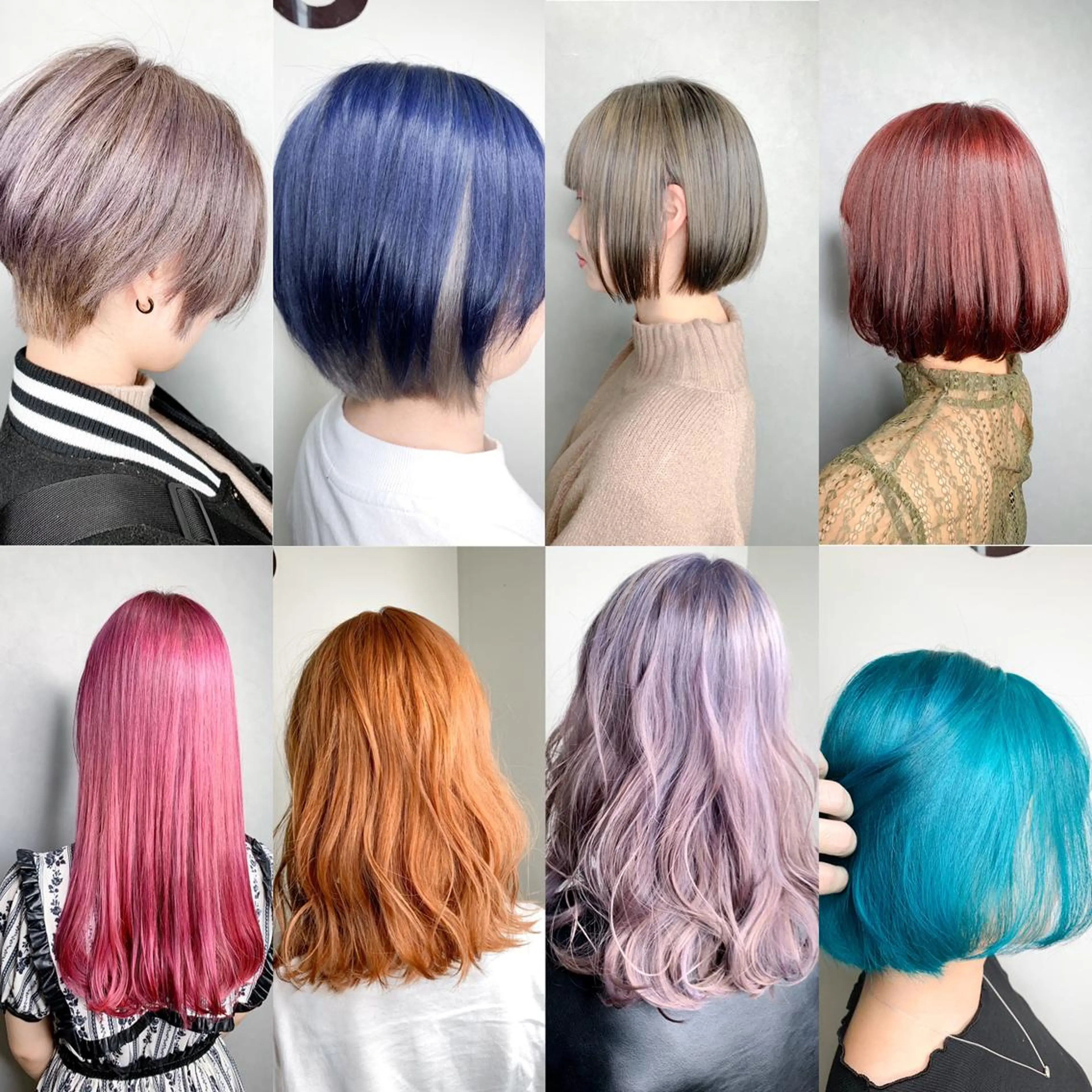 🌈カット➕フルブリーチ🌈➕カラー(イルミナ、アディクシーetc..)🌈豊富な薬剤でなりたい髪色に🌈の写真