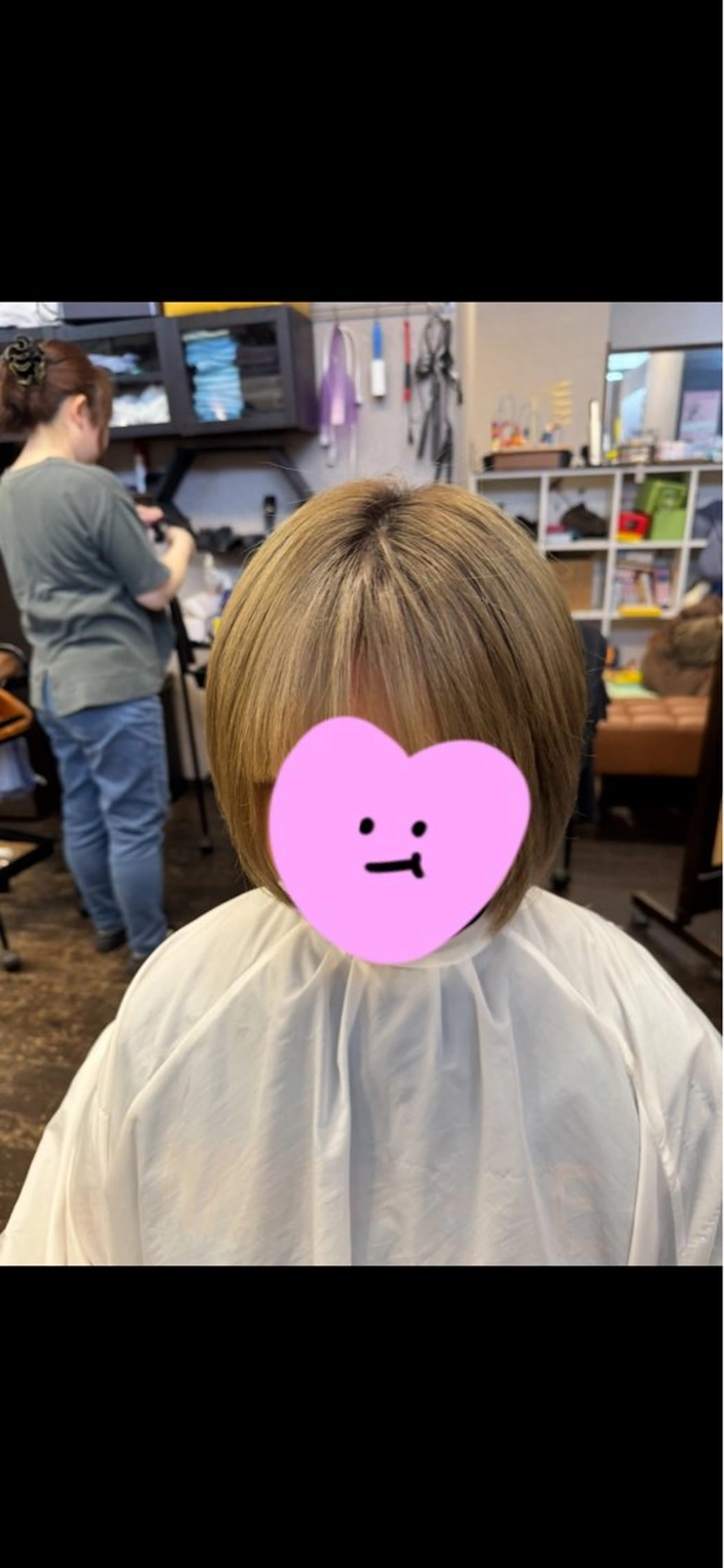ショート ふくもと ゆうこのヘアスタイル