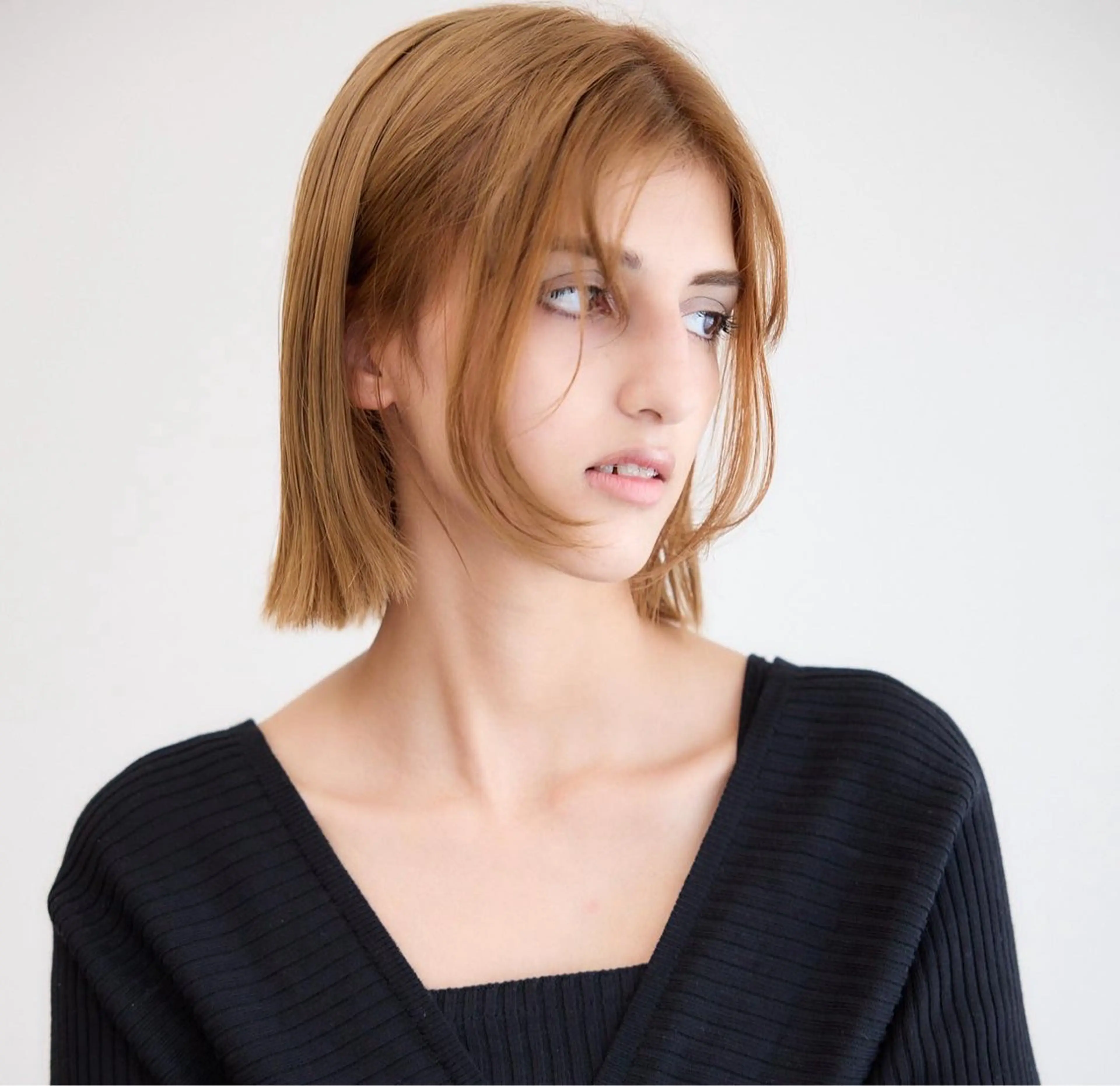 ミディアム ボブ ショート/似合わせ パーマ/KANOのヘアスタイル