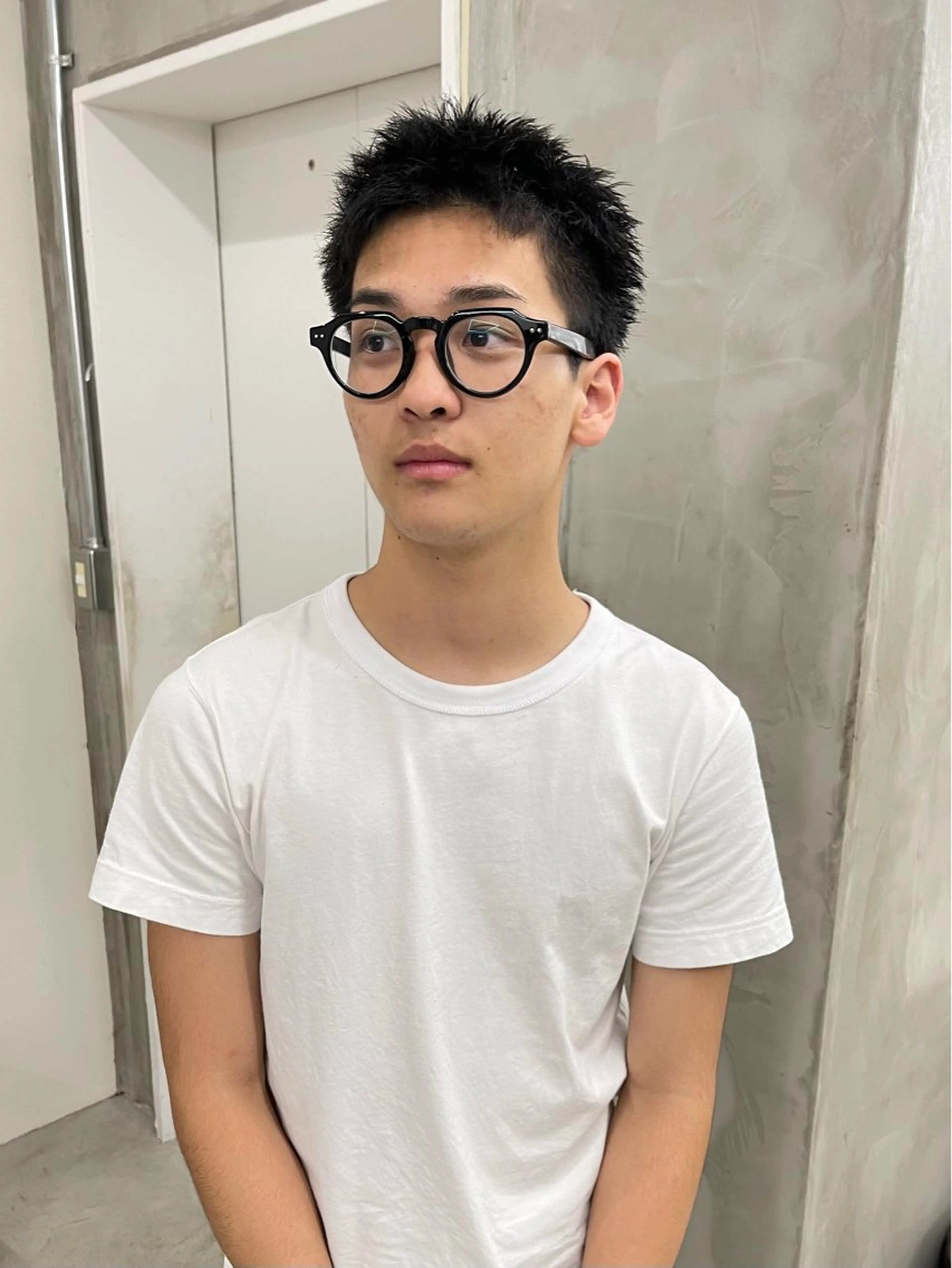 メンズ メンズカット パーマ[佐橋]のヘアスタイル
