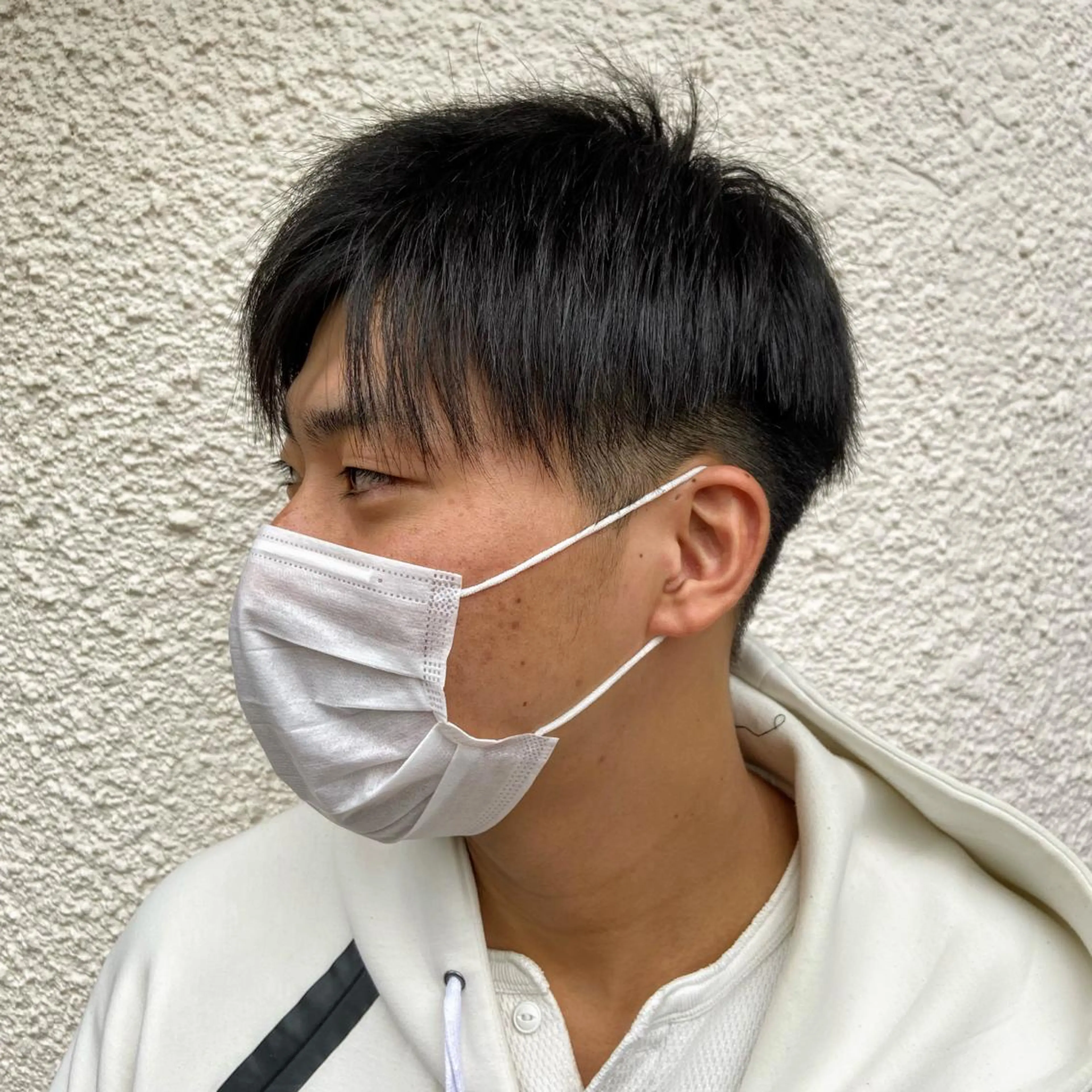 メンズ アップバング 髪質改善・縮毛・ 艶髪カラー　Maruのヘアスタイル