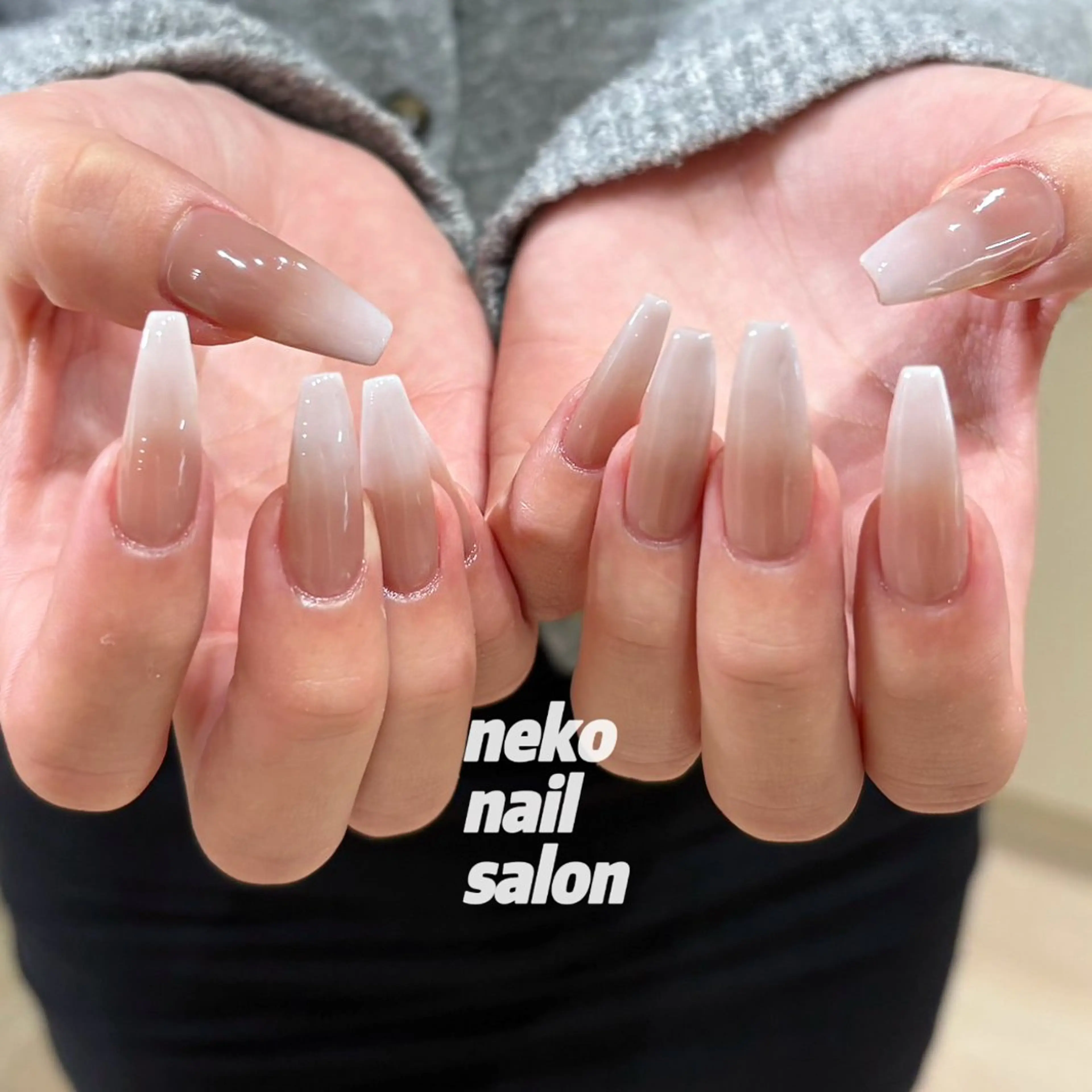 ネイル ワンホンネイル ハンドネイル neko nailのネイルデザイン