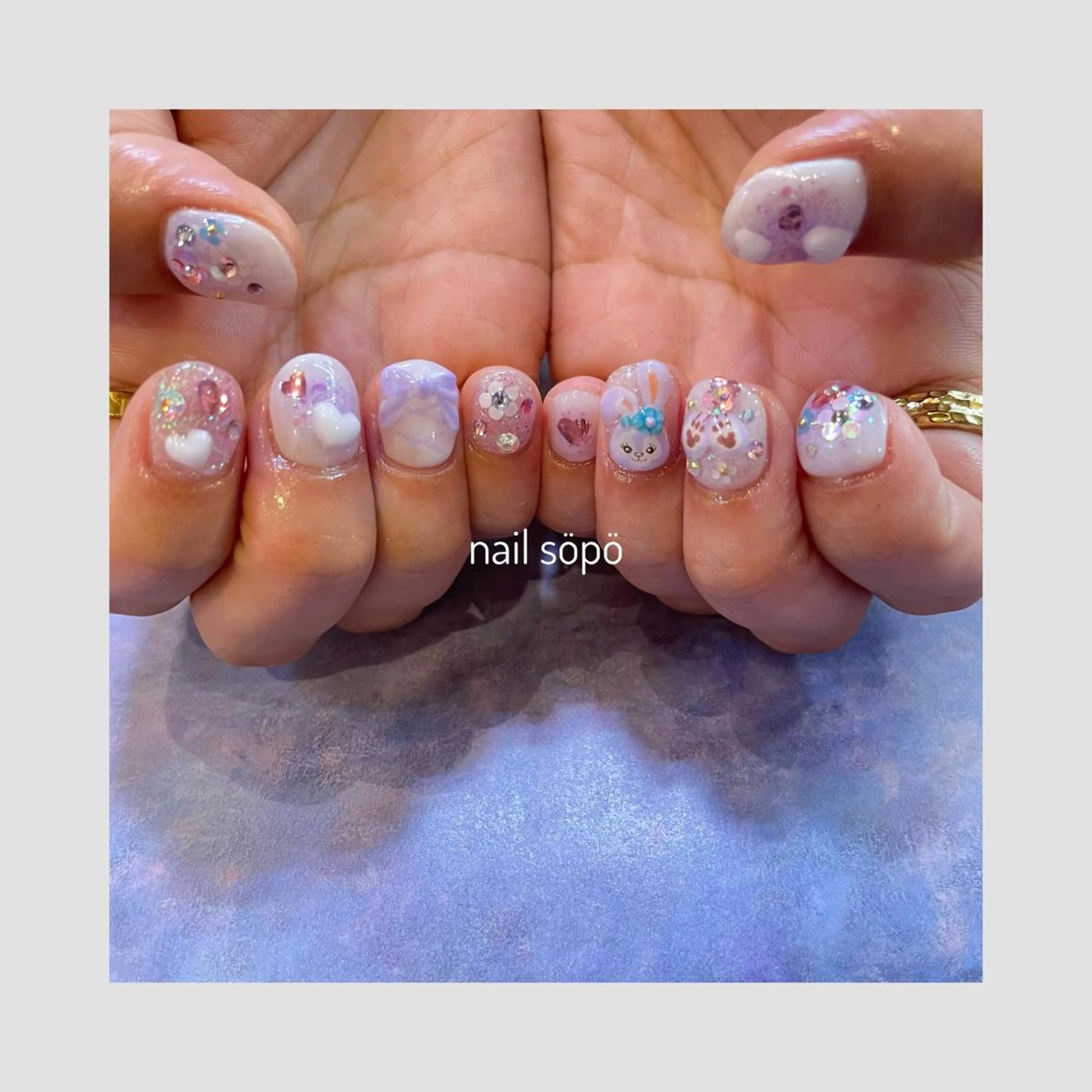 ネイル 自由が丘✳︎奥沢 nail söpöのネイルデザイン