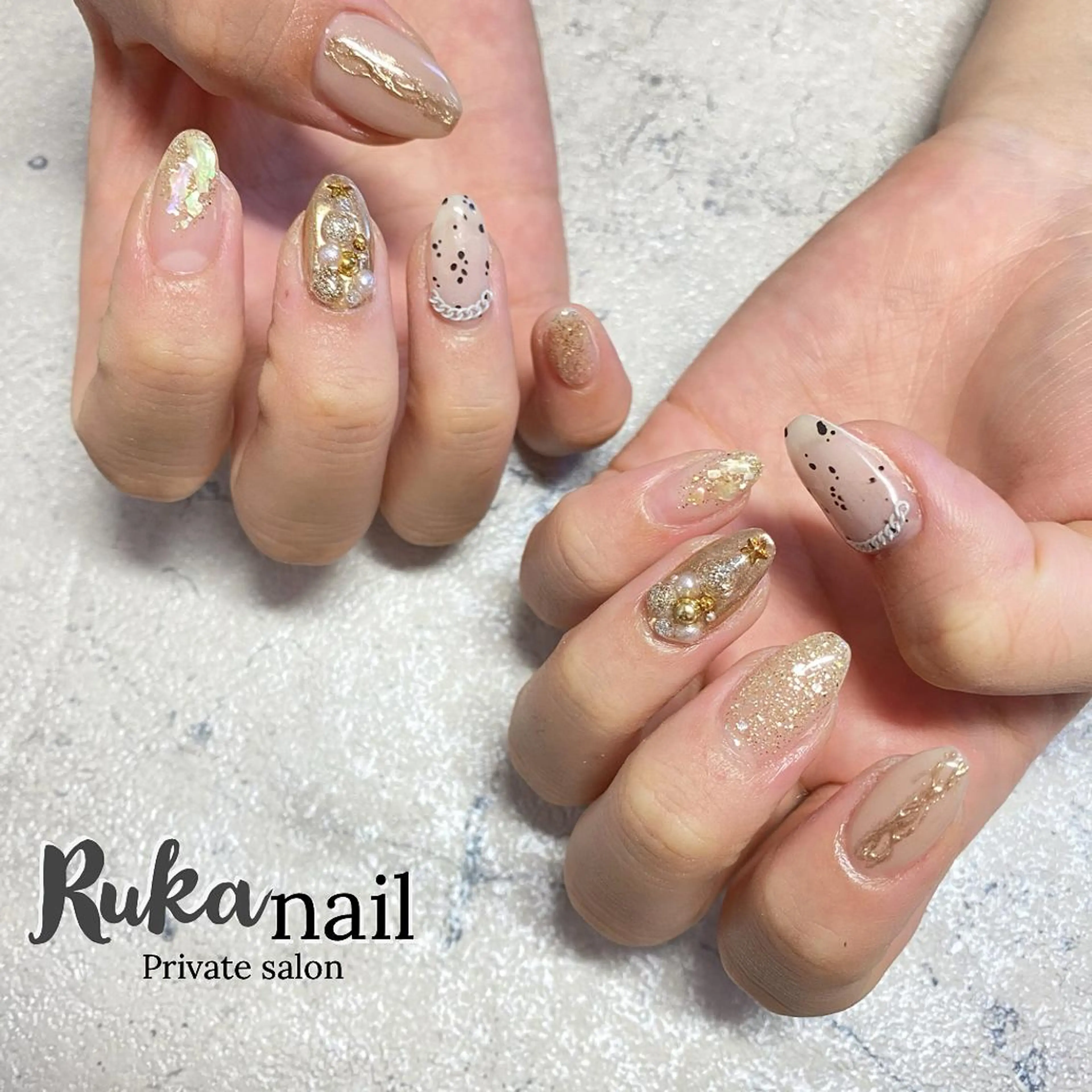 ネイル Ruka nail 【ﾙｶ ﾈｲﾙ】のネイルデザイン