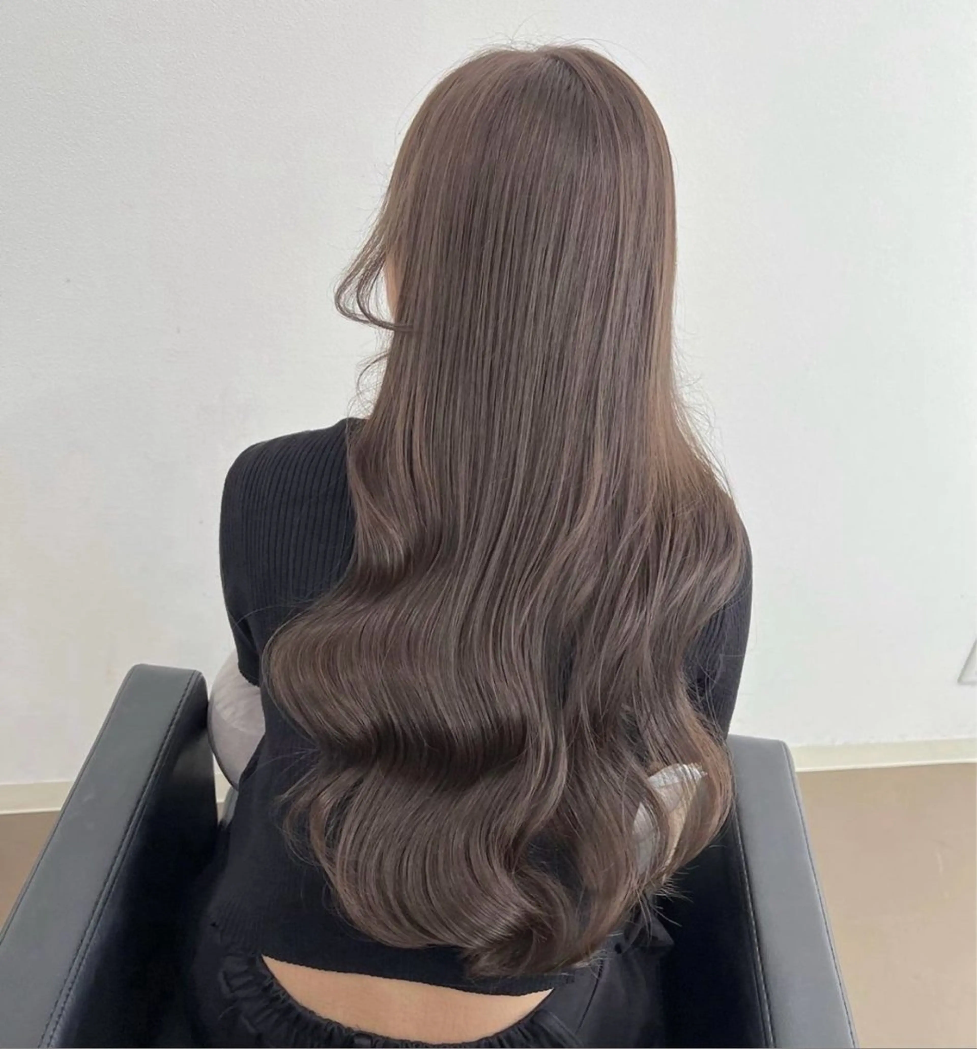 ロング ヘアカラー トリートメント ioe/髪質改善/ カラー/いしなべさえのヘアスタイル
