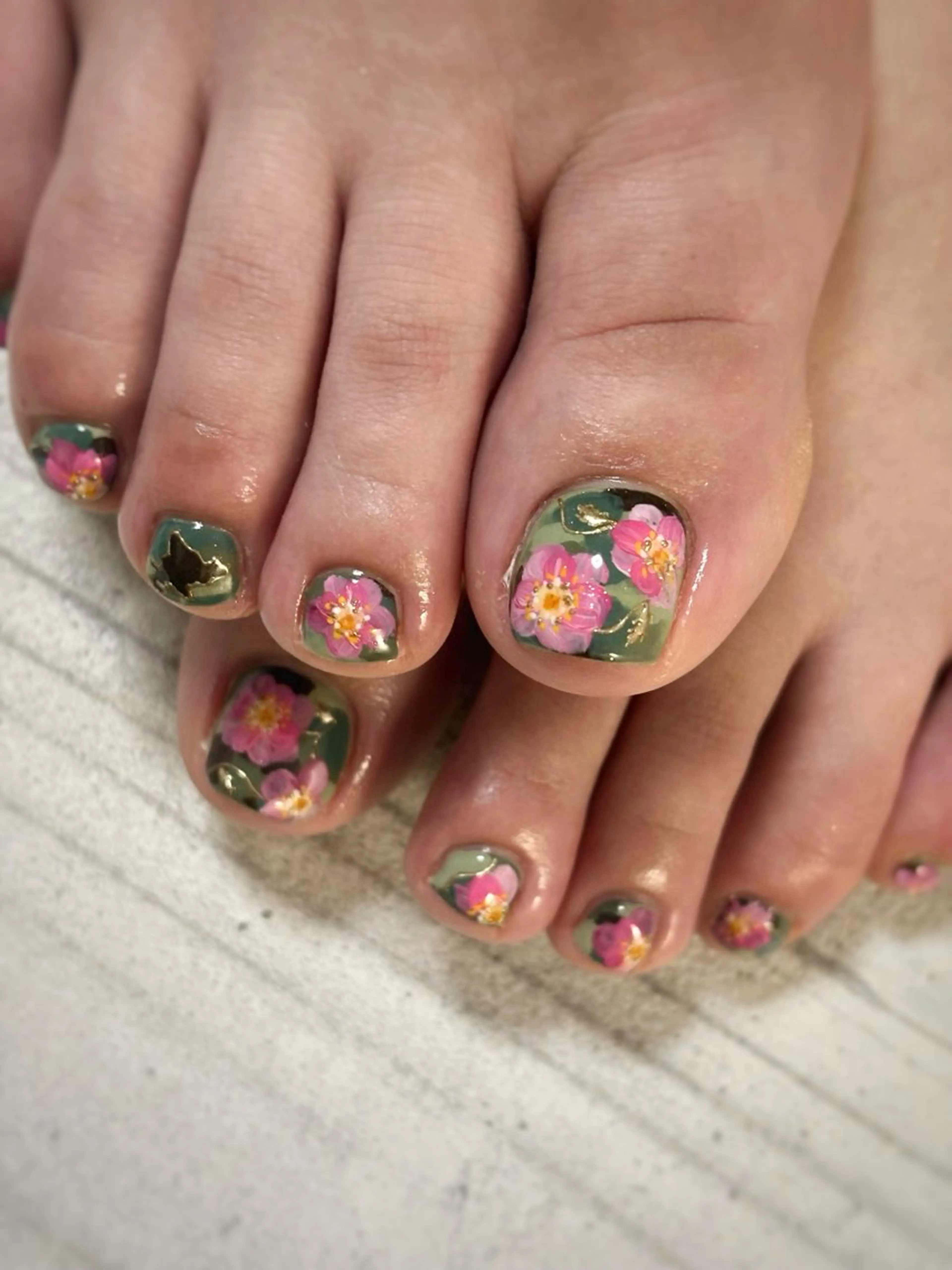 ネイル フットネイル FIORITURA Maikoのネイルデザイン