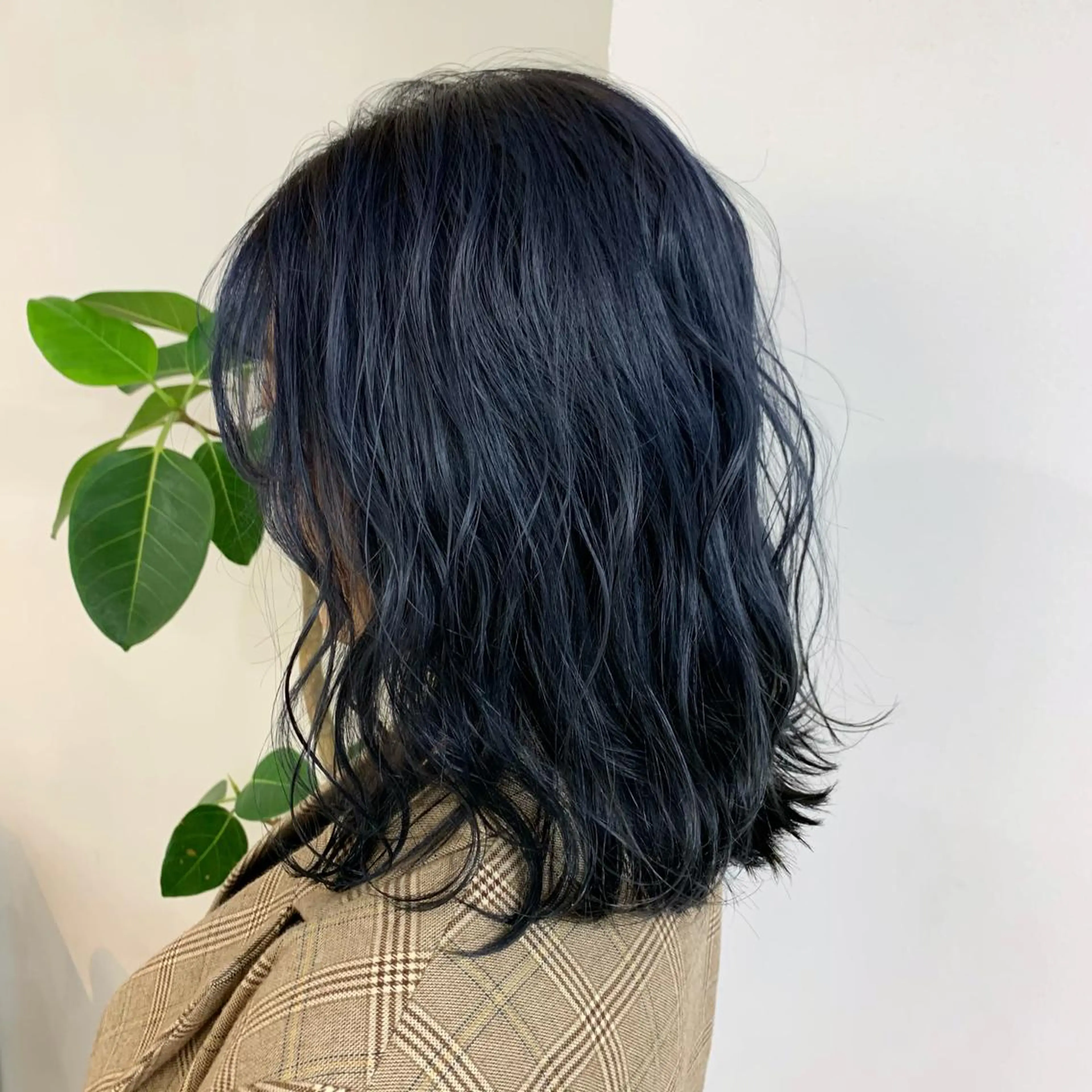 セミロング カラー ブリーチ ブルーカラー ヘアカラー トリートメント fit /HONOKAのヘアスタイル