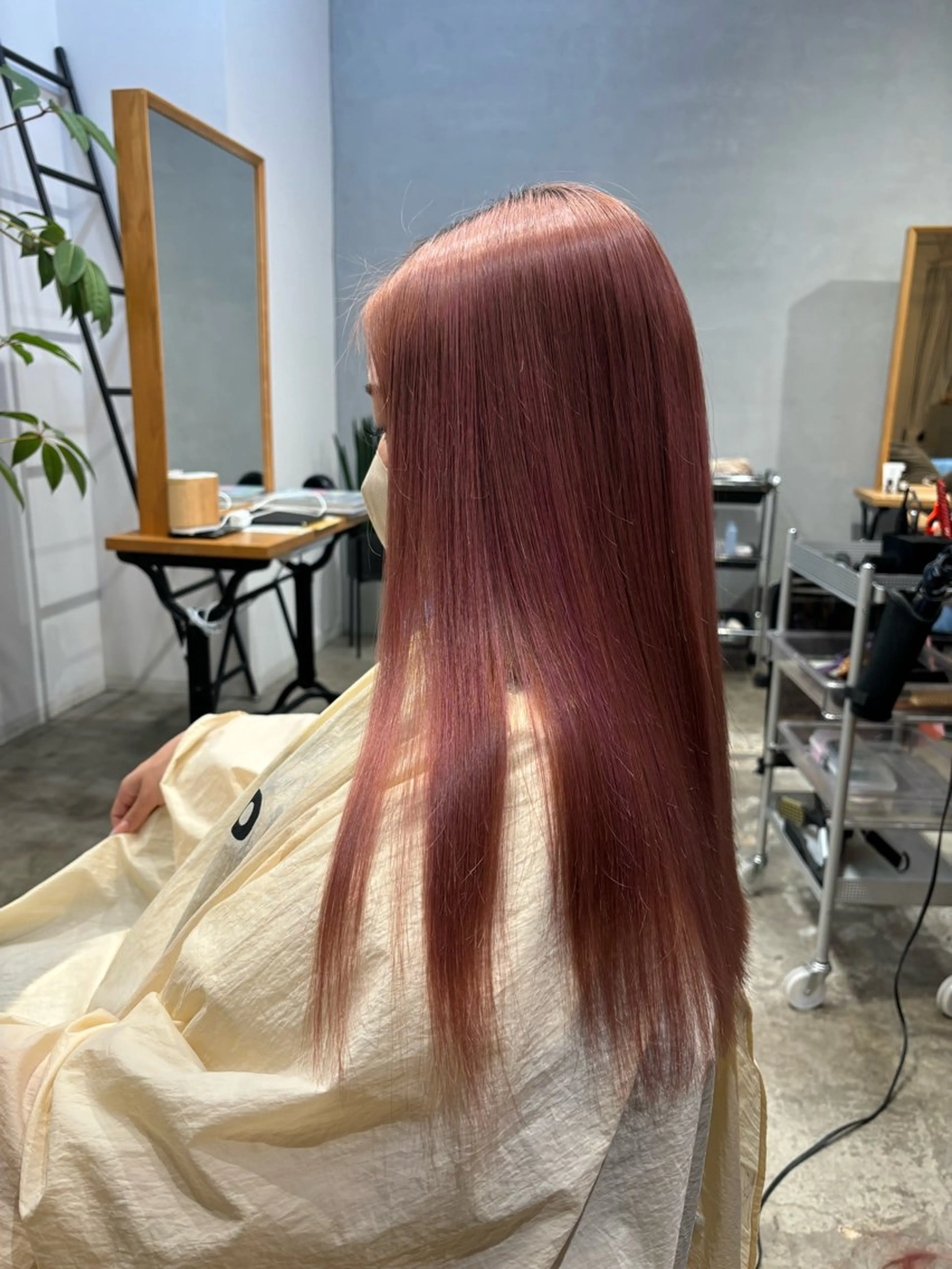 ロング カラー ブリーチ ピンクカラー REIKA 【eito】のヘアスタイル