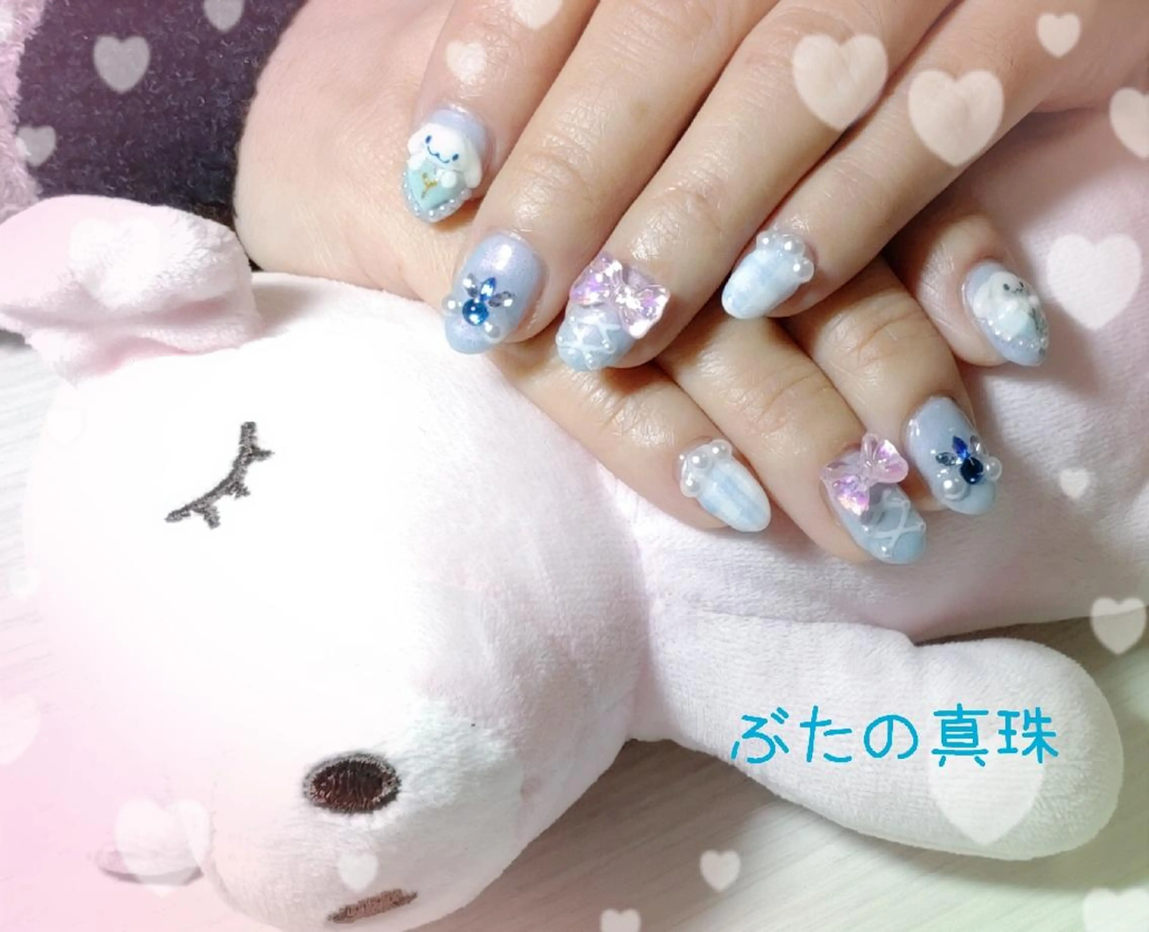 ネイル ハンドネイル 林 珠里のネイルデザイン