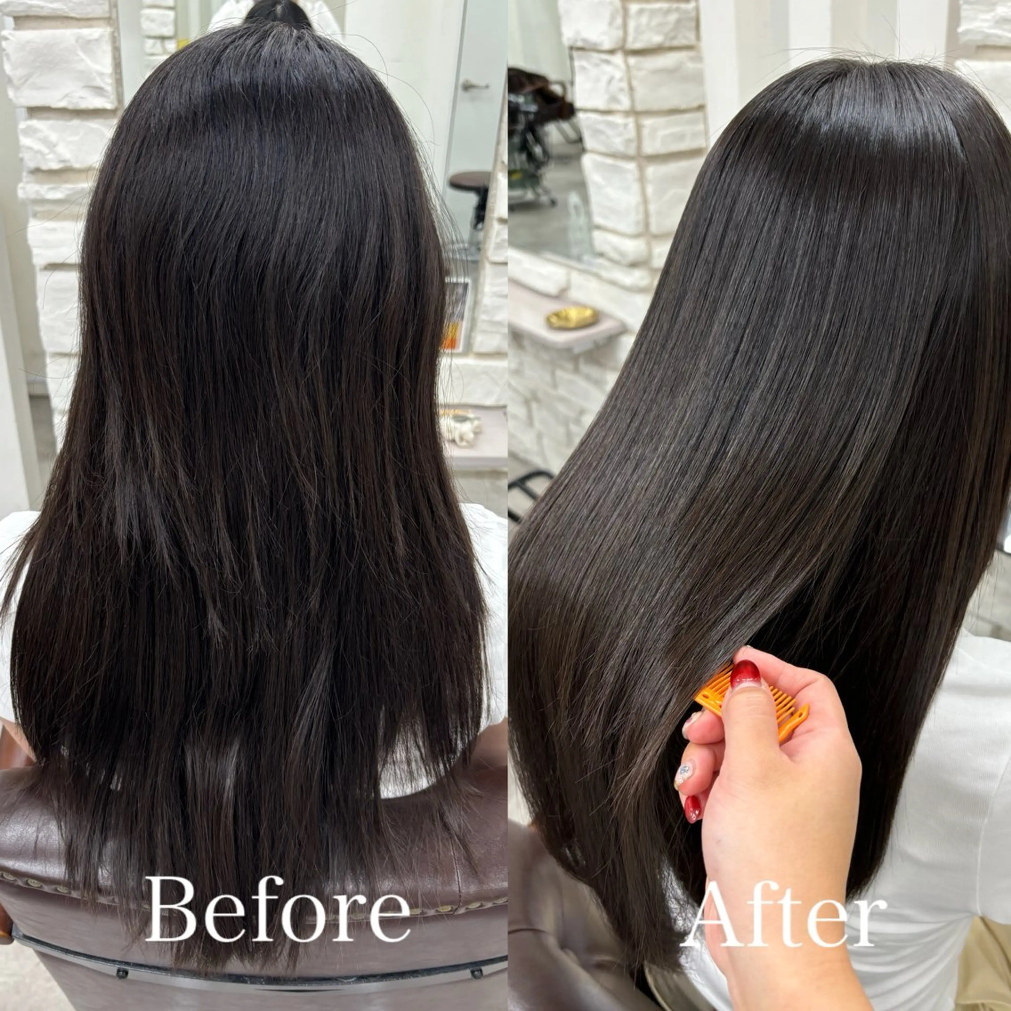 ロング I see所属・I see/天王寺/ 髪質改善/本田 唯のヘアスタイル