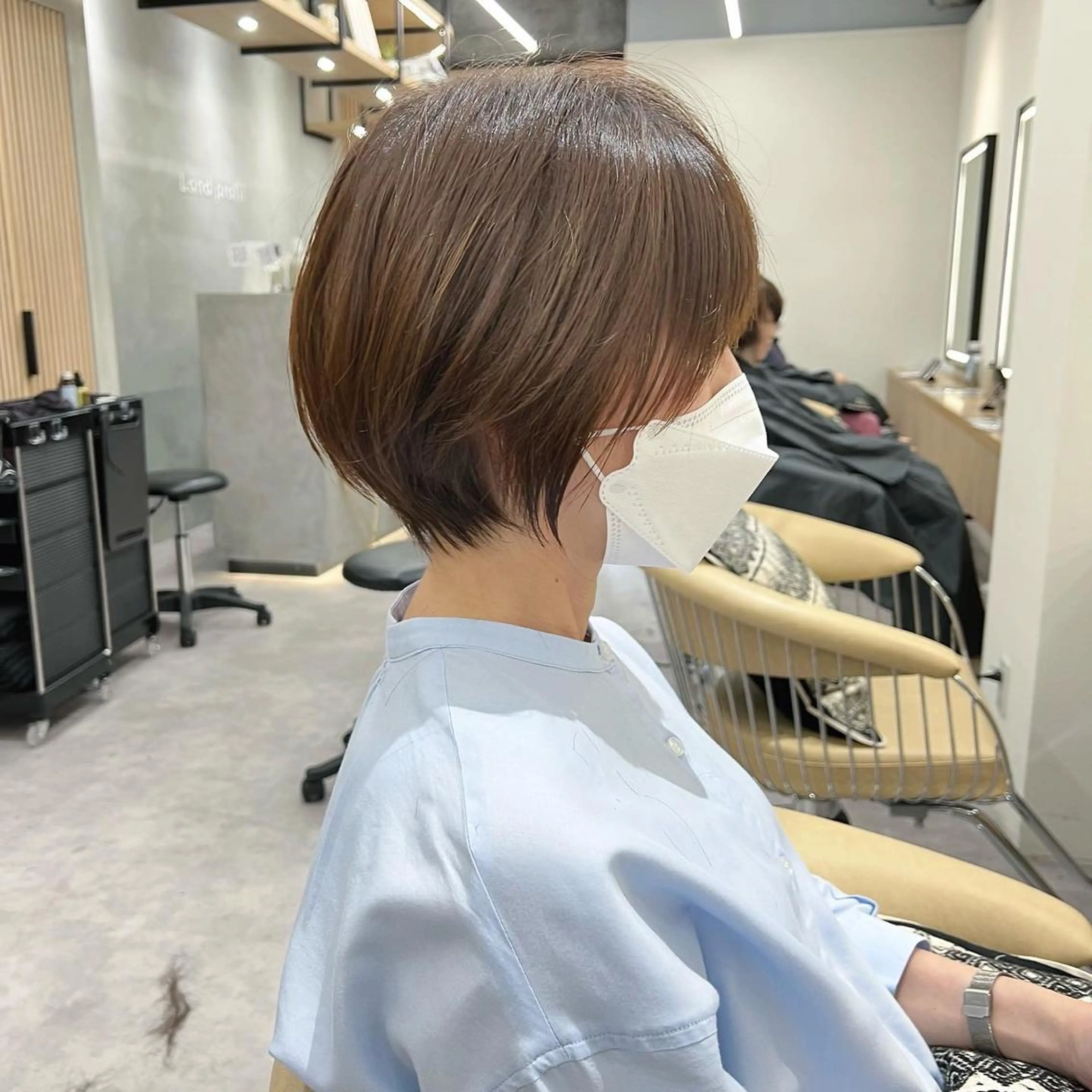 ショート 【似合わせ・レイヤー ・パーマ】海気のヘアスタイル