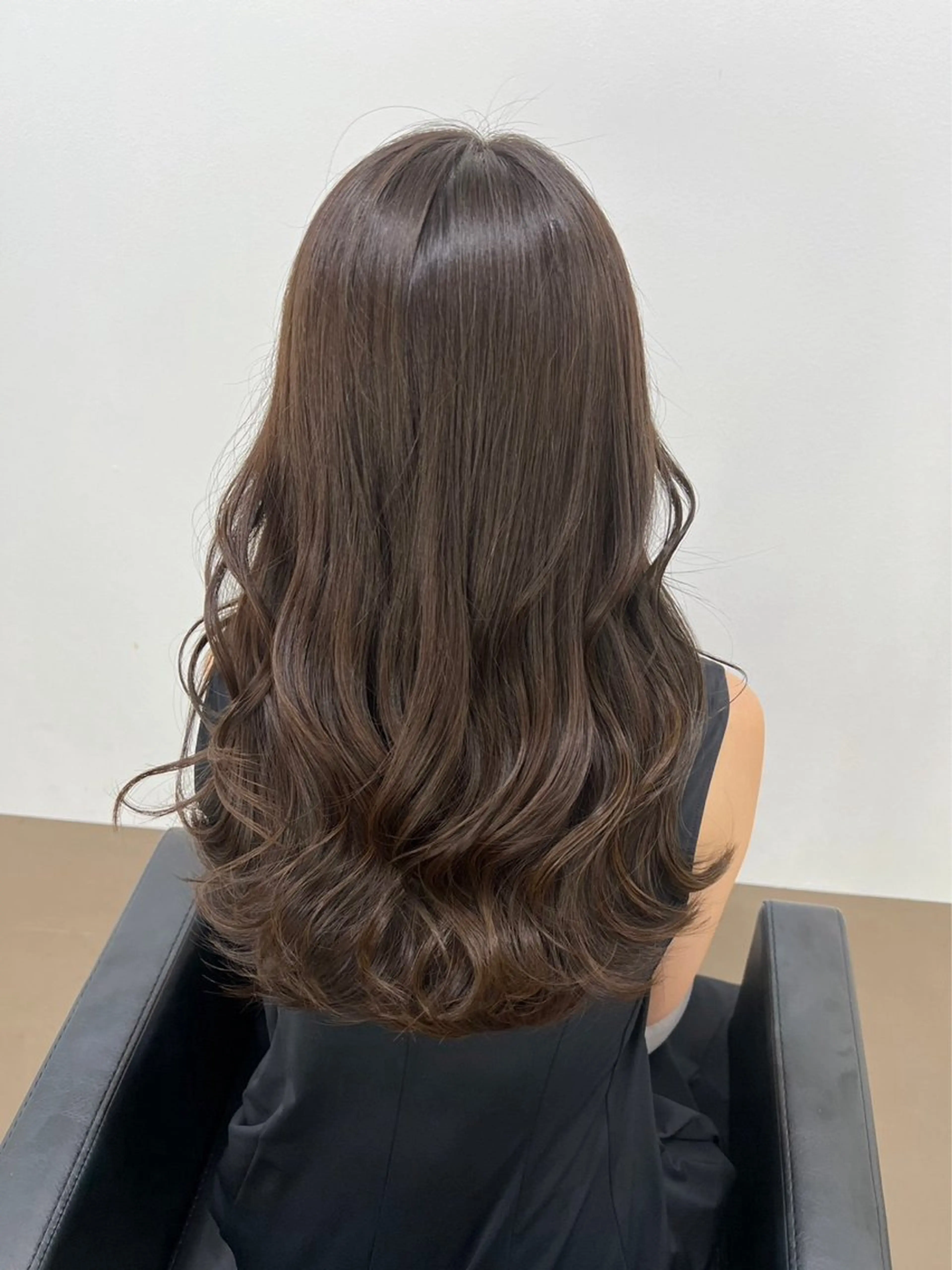 ロング カラー ヘアカラー トリートメント まほ/ カラーモデル募集中のヘアスタイル