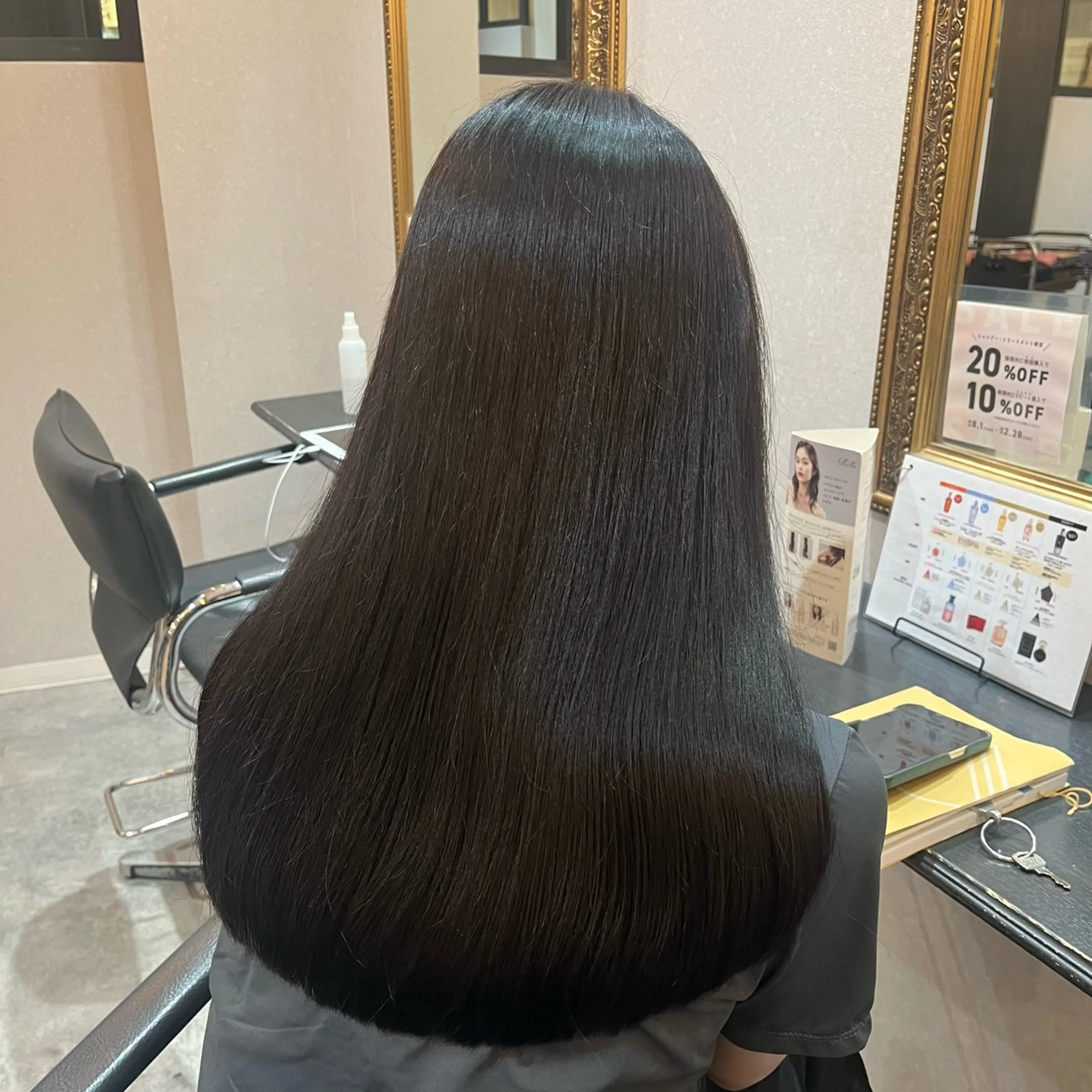 ロング カット ヘアカラー 🖤N゜JILLVA 🤍店長/川田 栞のヘアスタイル