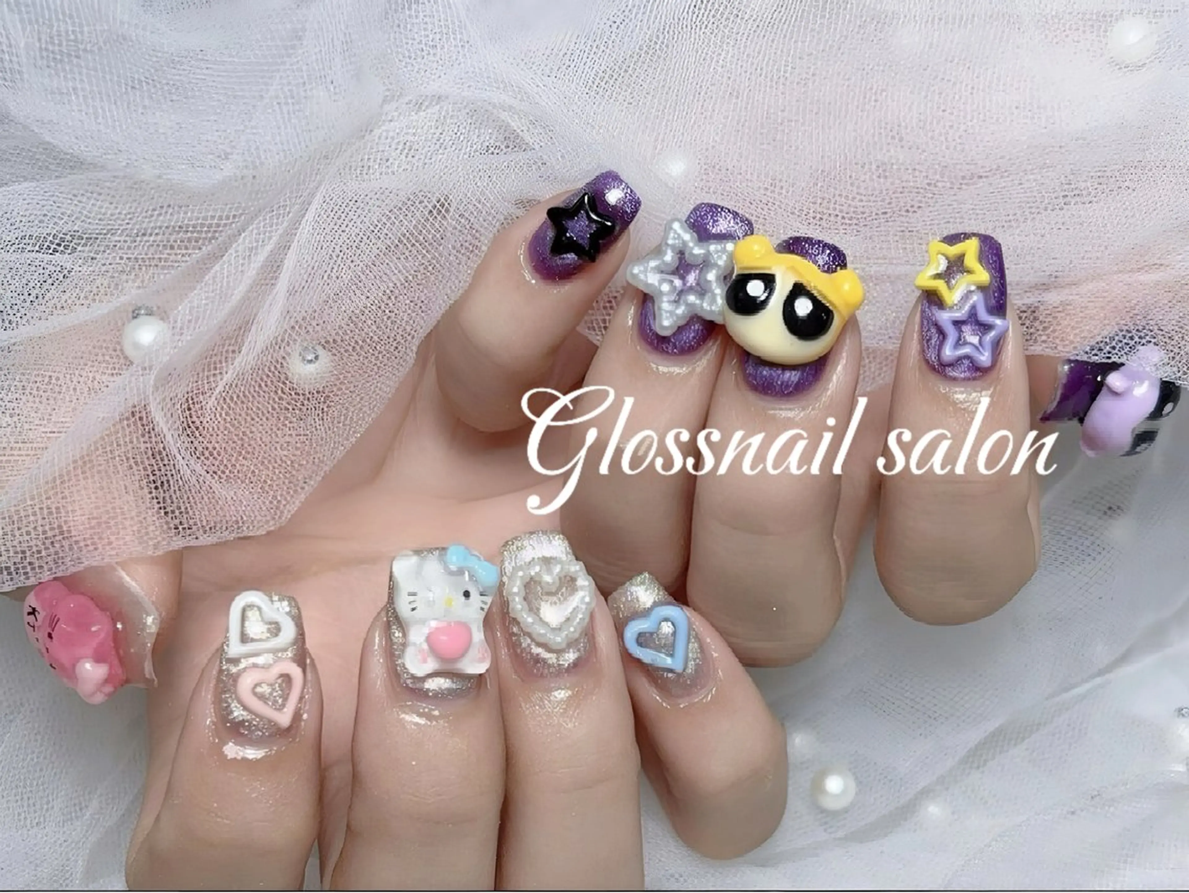 ネイル Yuna✨ Gloss nailのネイルデザイン