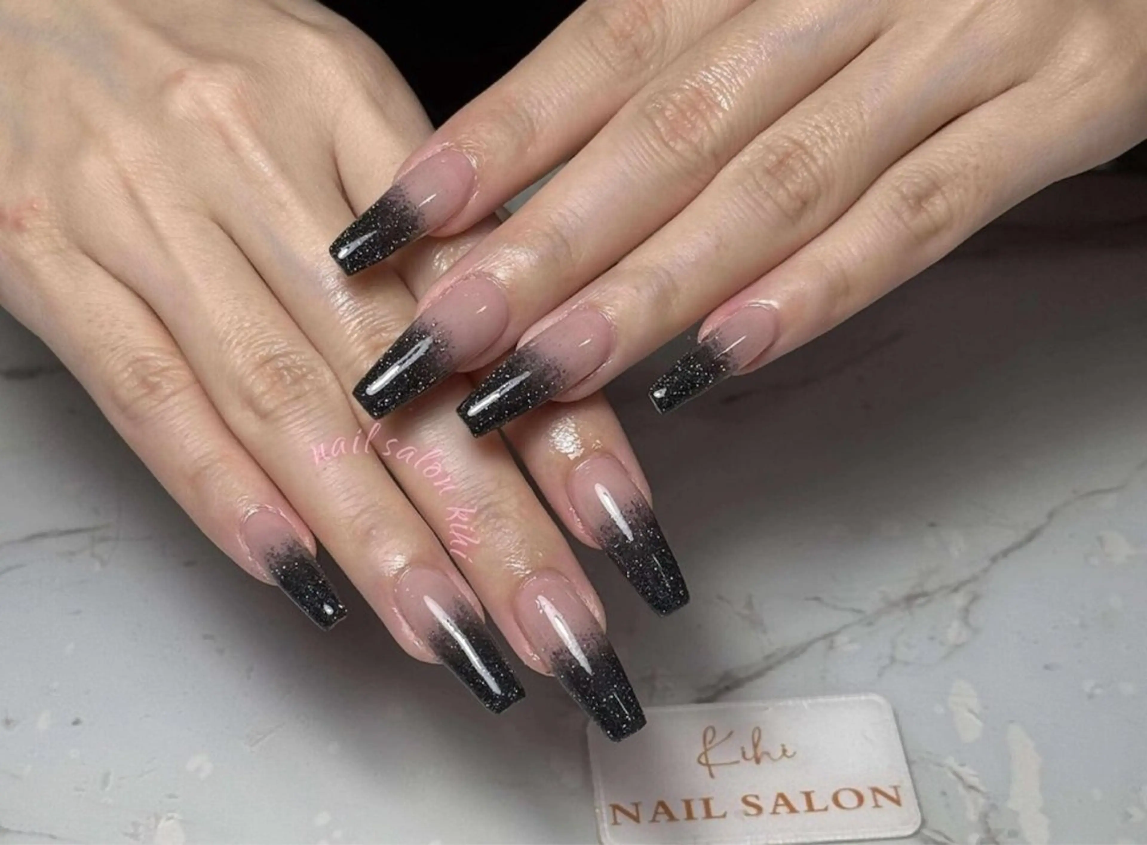 ネイル アートネイル フレンチネイル ジェルネイル グラデーション 韓国ネイル Nail Salon kihi大塚店のネイルデザイン