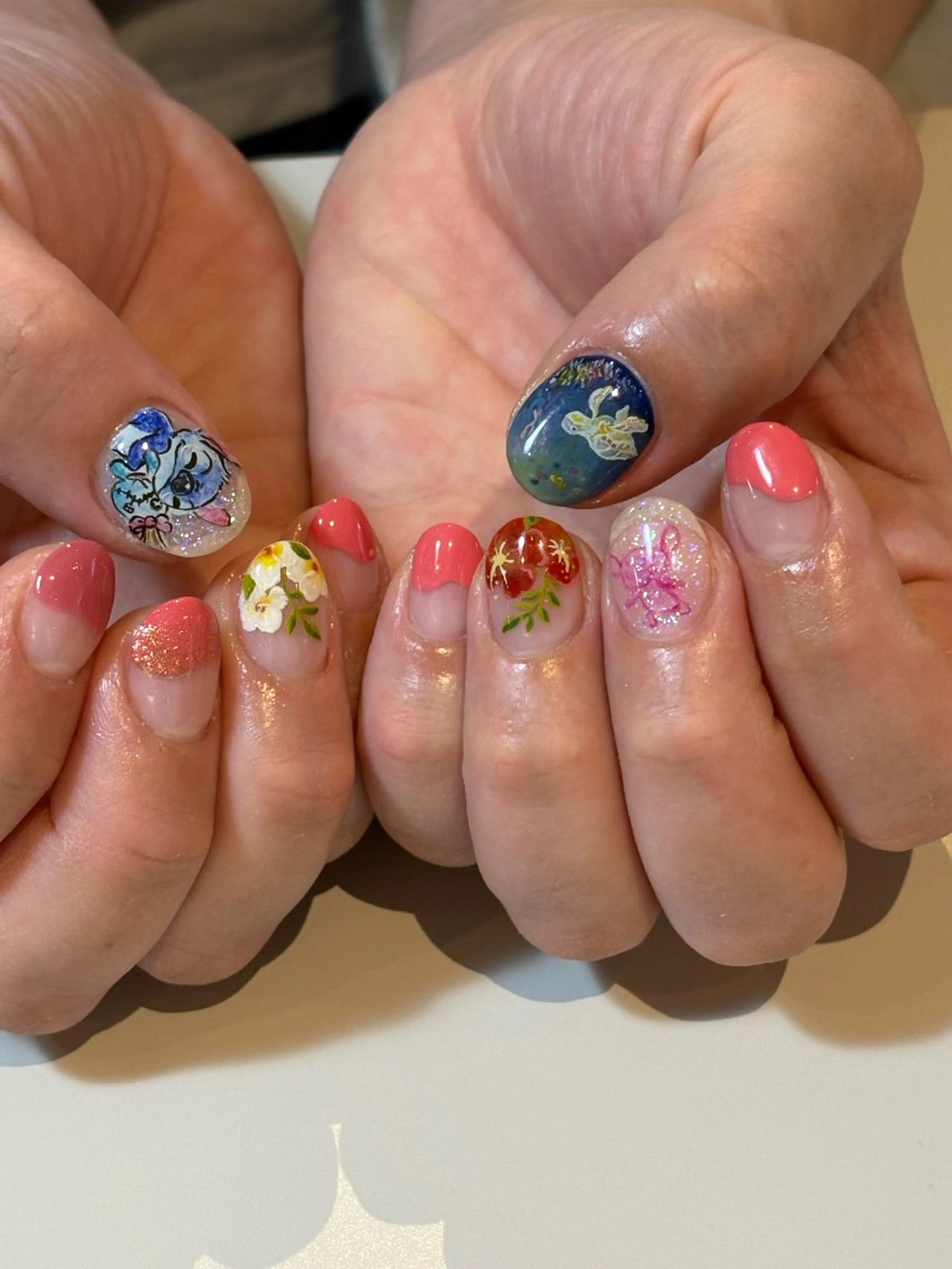 ネイル ハンドネイル FIORITURA Maikoのネイルデザイン