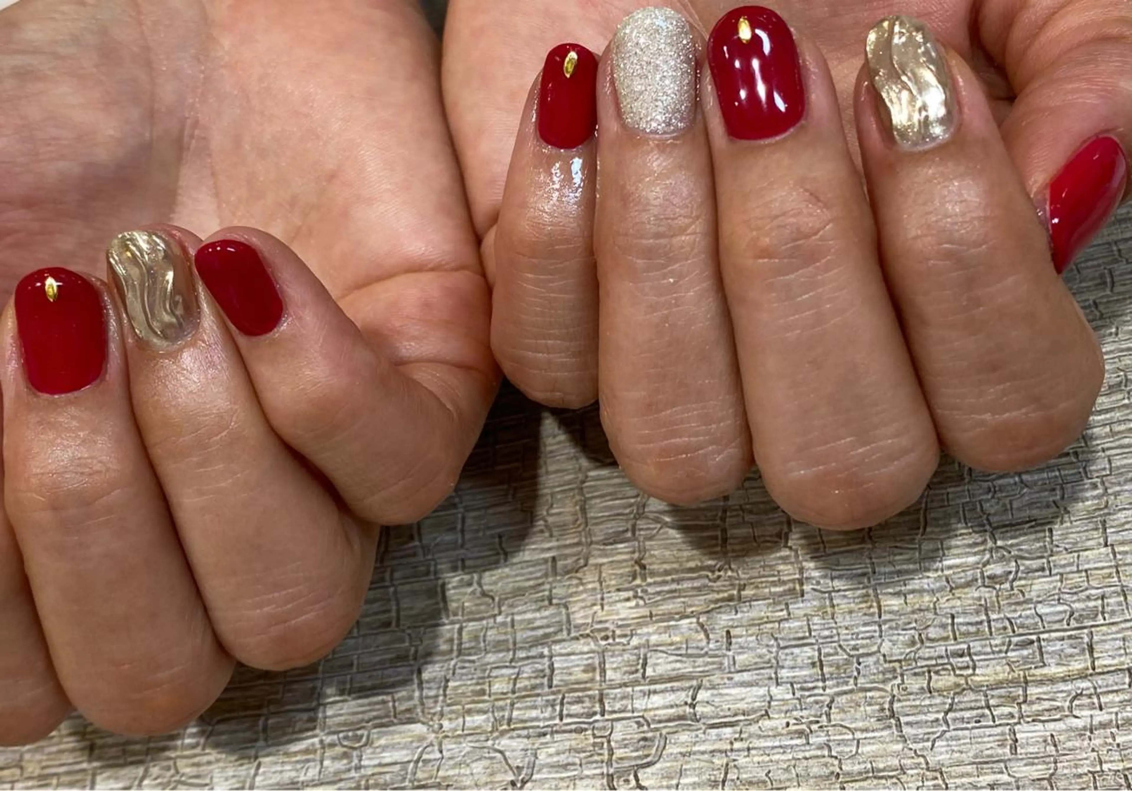 ネイル ニュアンスネイル シンプルネイル JurerEye☆ Marikoのネイルデザイン