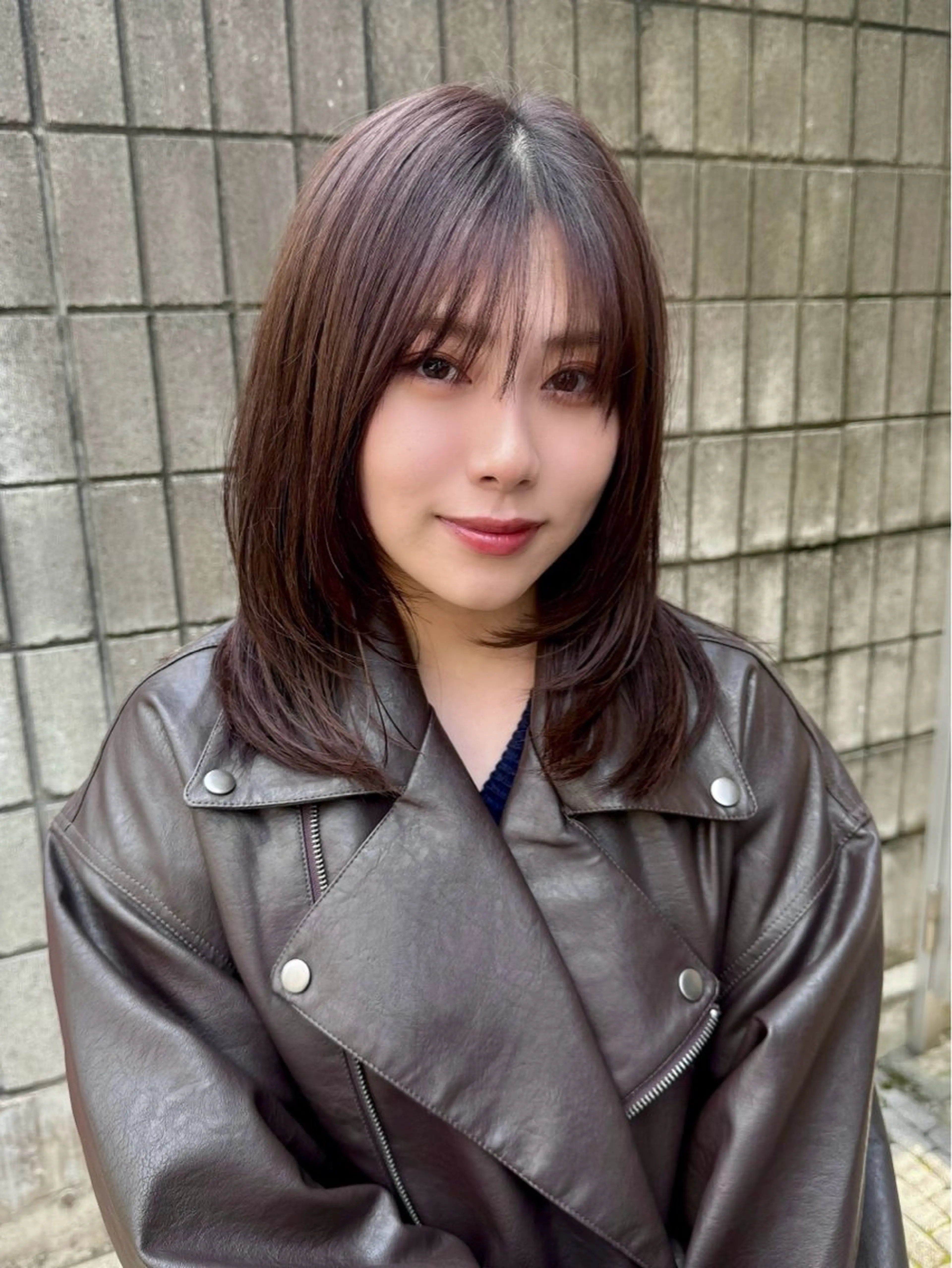 セミロング カラー カット ヘアカラー トリートメント 似合わせレイヤー/ ニュアンスパーマ高倉のヘアスタイル