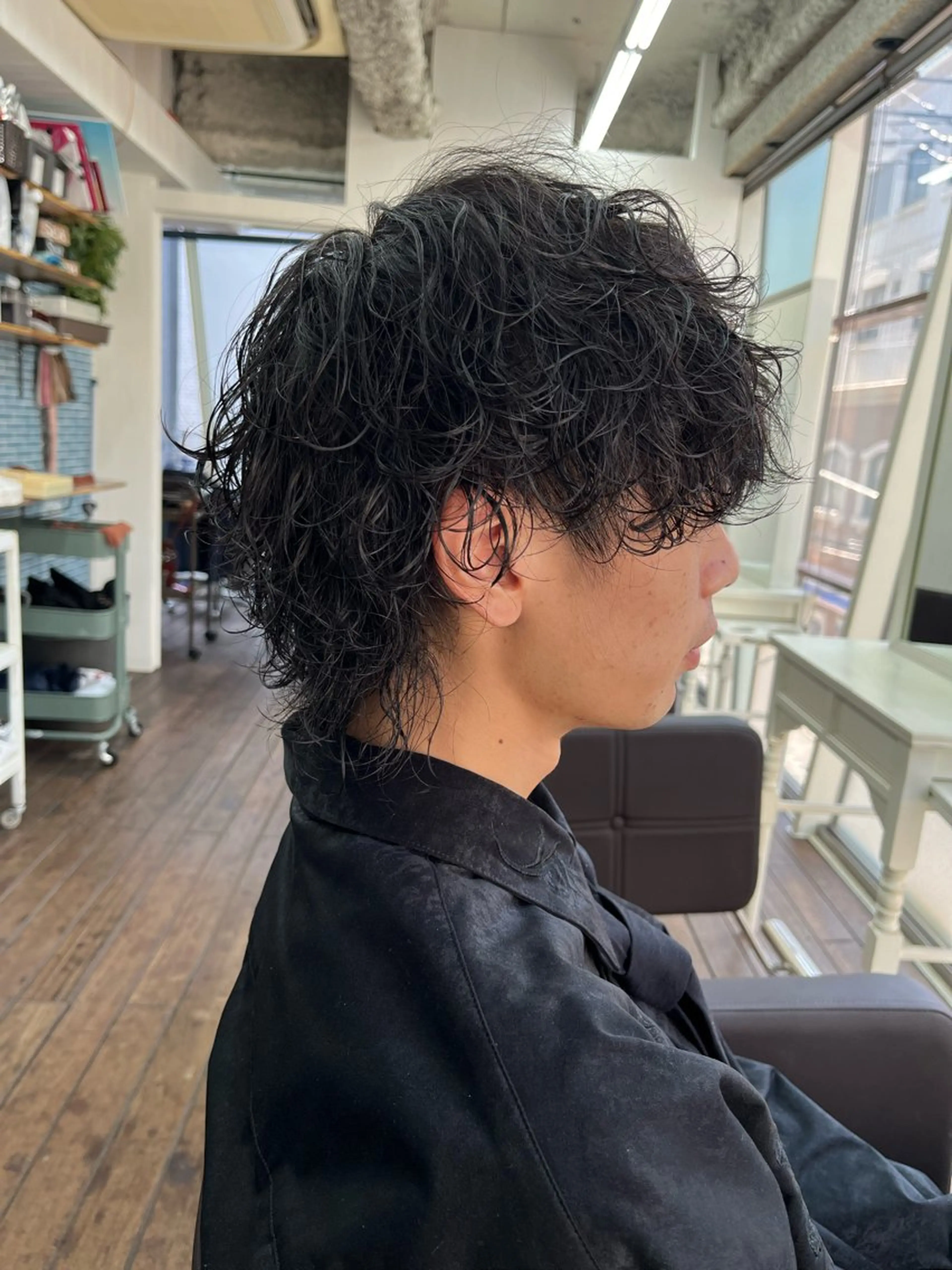 パーマ メンズ メンズパーマ ツイストスパイラルパーマ スパイラルパーマ WEG所属・韓国レイヤー/艶髪 WATSUKIのヘアスタイル