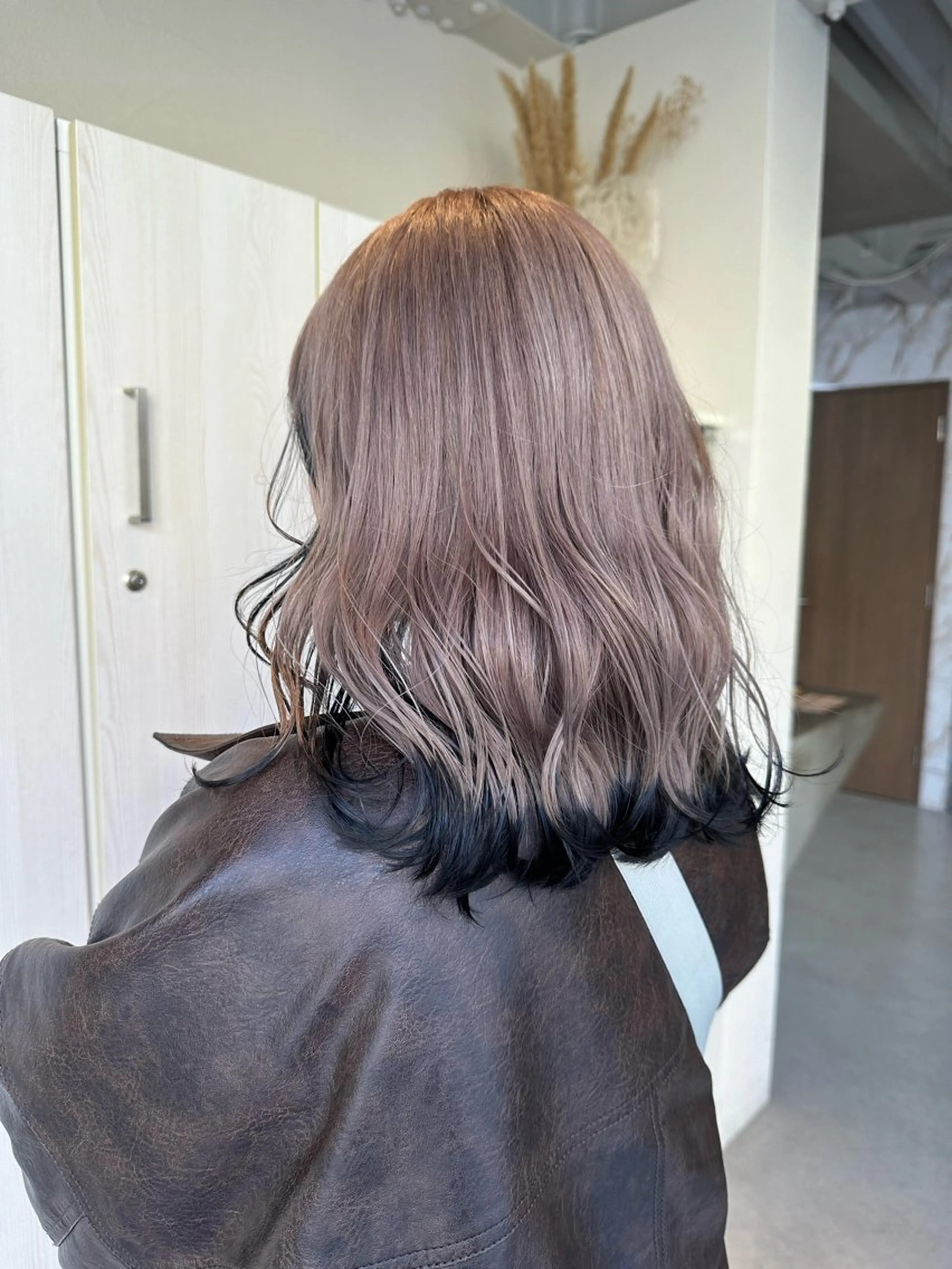 ミディアム カラー ハイトーン×似合わせ 🌱中川慎之介のヘアスタイル